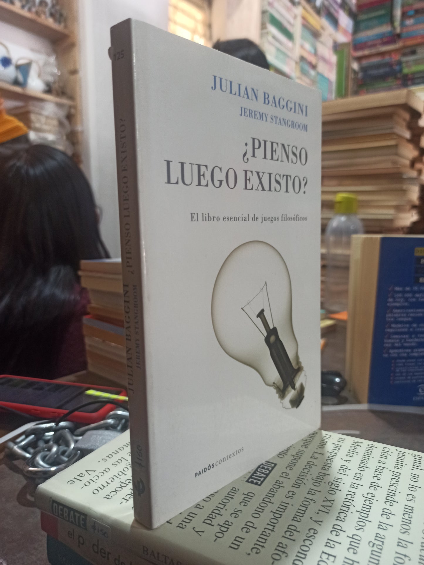 ¿PIENSO LUEGO EXISTO? POR JULIAN BAGGINI USADO SUPERACIÓN PERSONAL ALDAMA