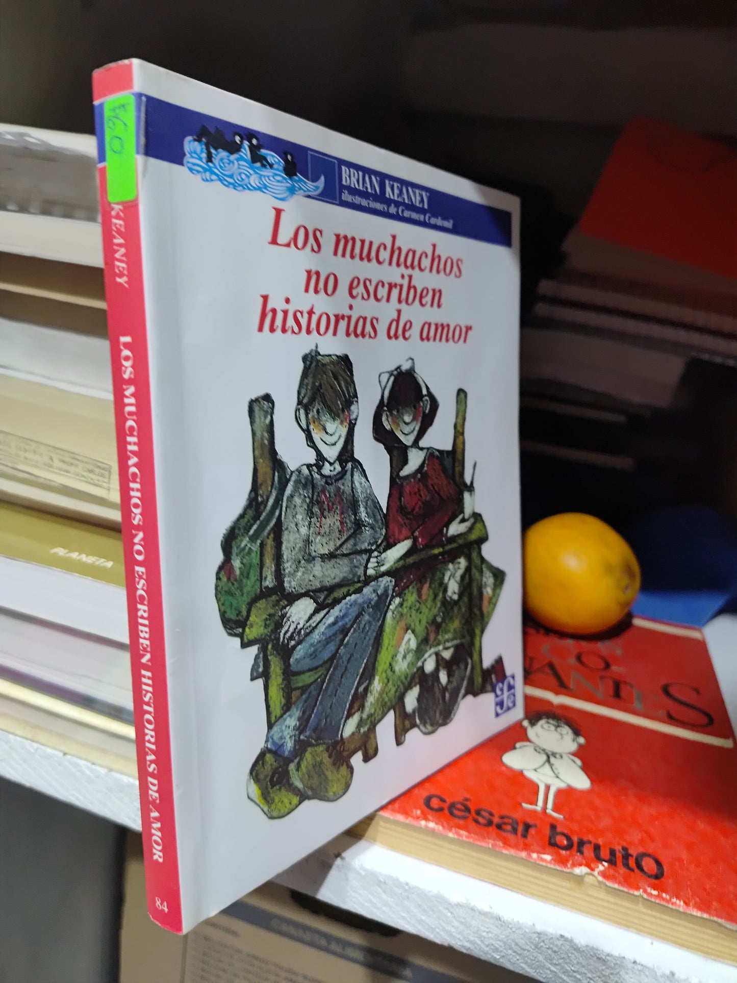 LOS MUCHACHOS NO ESCRIBEN HISTORIAS DE AMOR POR BRIAN KEANEY USADO NOVELAS JUAREZ