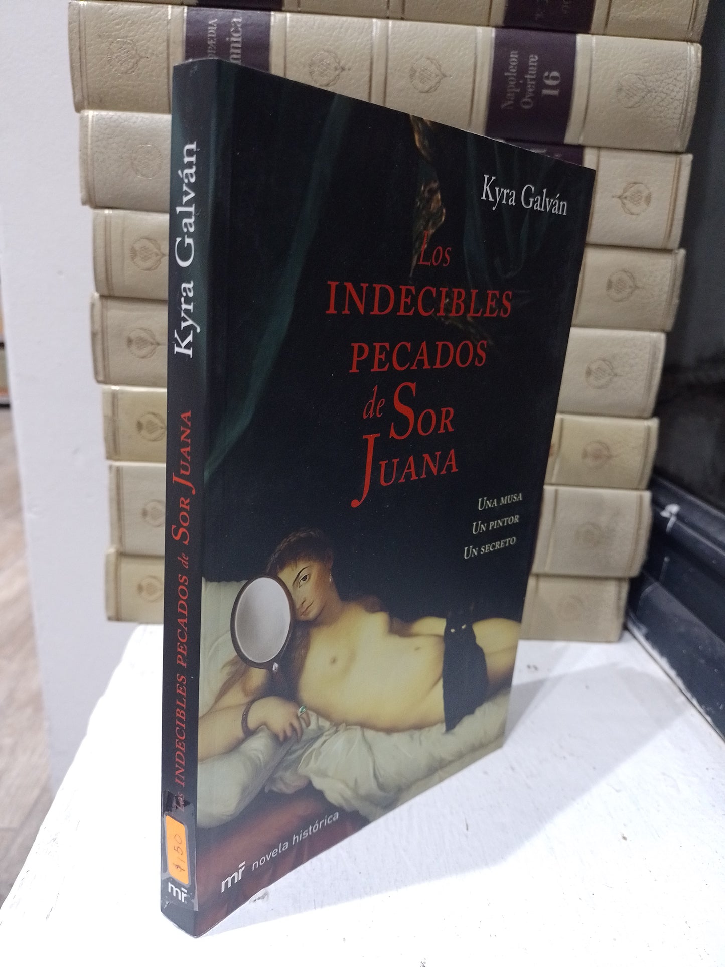 LOS INDECIBLES PECADOS DE SOR JUANA POR KYRA GALVAN USADO NOVELA JUAREZ 515