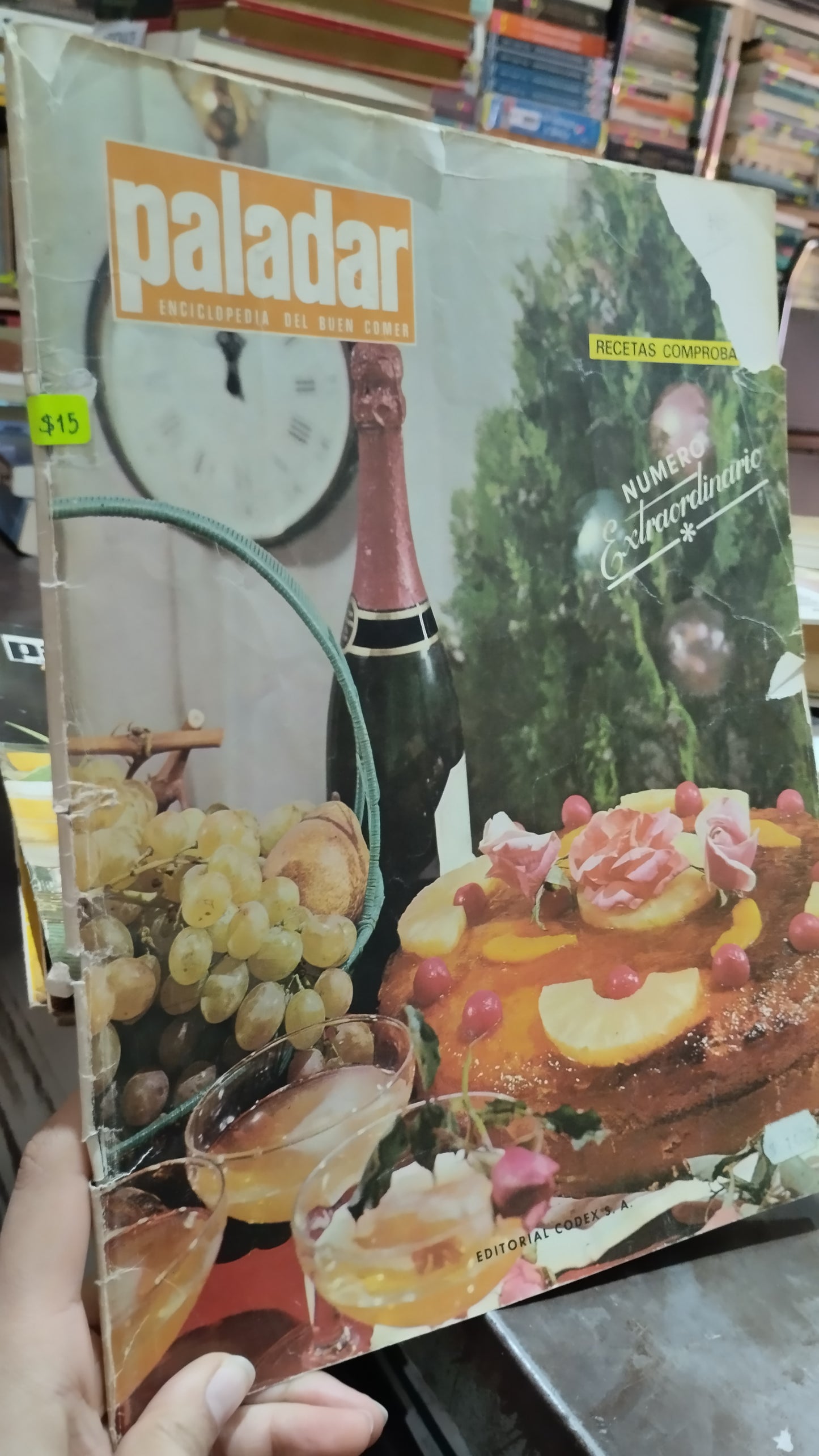 PALADAR RECETAS COMPROBADAS NUMERO EXTRAORDINARIO LIBRO USADO COCINA ALDAMA