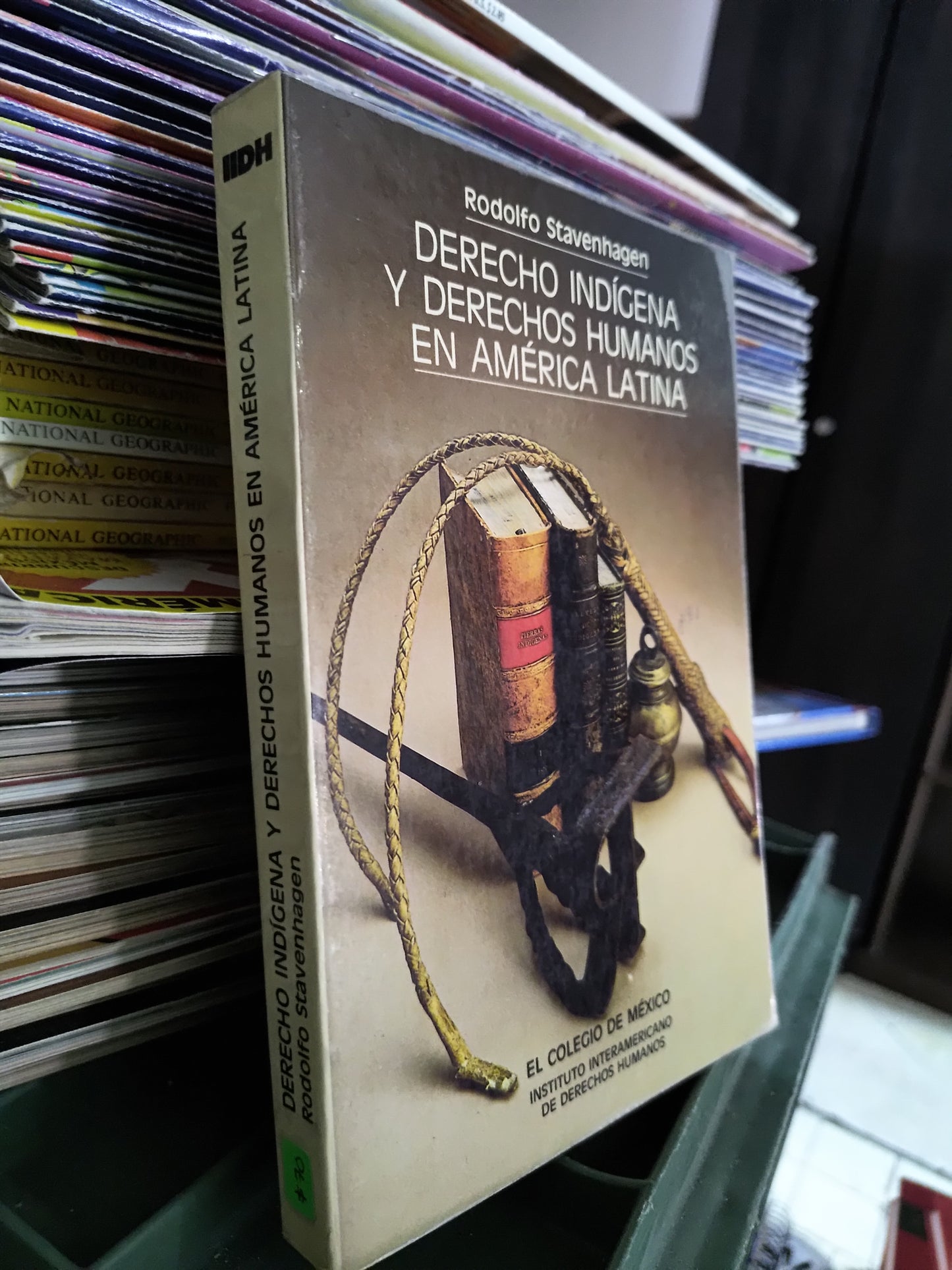 DERECHO INDIGENA Y DERECHOS HUMANOS EN AMERICA LATINA POR RODOLFO STAVENHAGEN USADO DERECHO JUAREZ 515