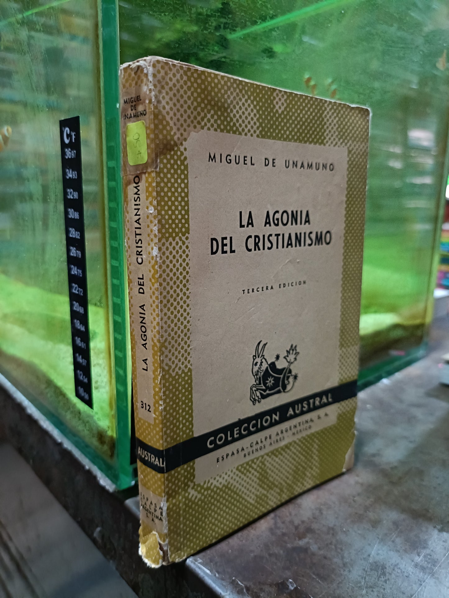 LA AGONIA DEL CRISTIANISMO POR MIGUEL DE UNAMUNDO USADO RELIGION ALDAMA
