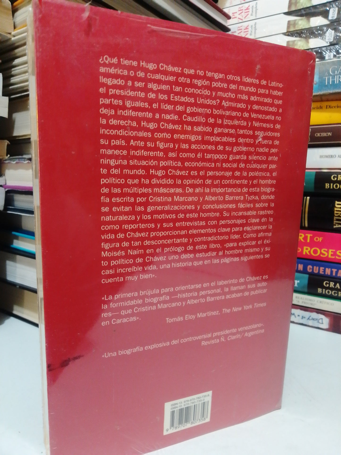 HUGO CHÁVEZ SIN UNIFORME POR ALBERTO BARRERA USADO NOVELA JUÁREZ