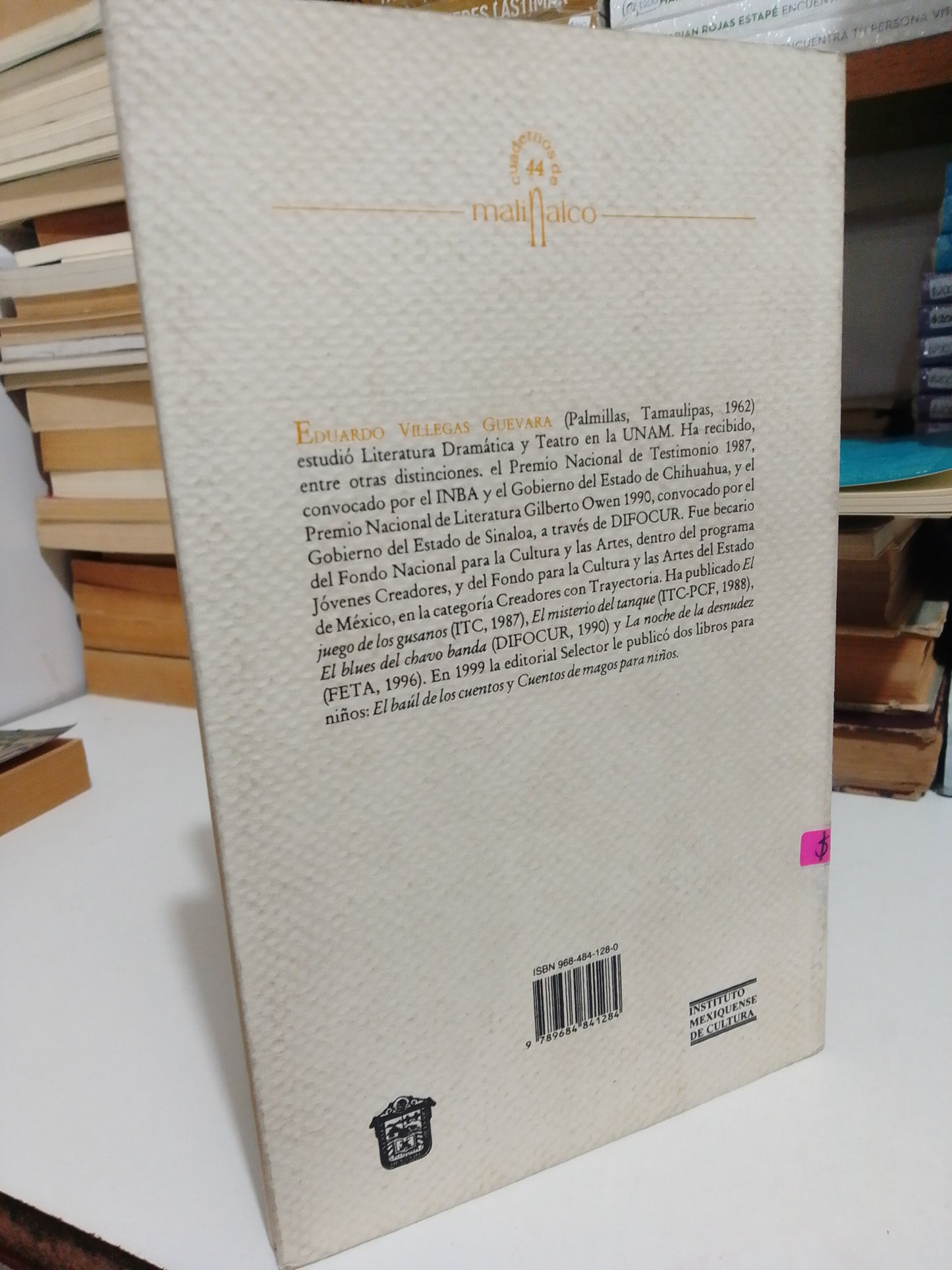 EL ANHELO DEL DUENDE POR EDUARDO VILLEGAS GUEVARA USADO NOVELA JUÁREZ