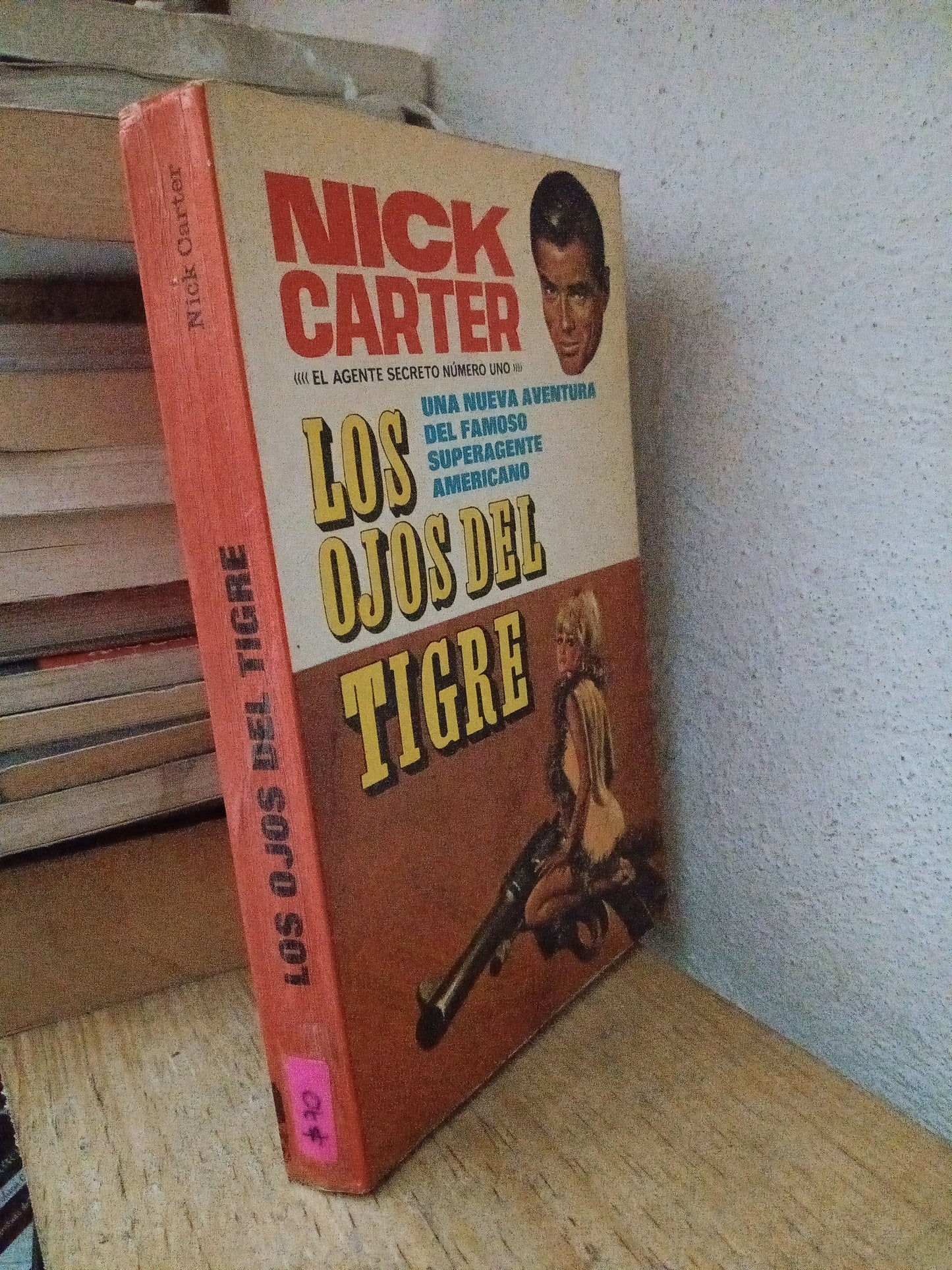 LOS OJOS DEL TIGRE NICK CARTER USADO NOVELA LITERARIO 305