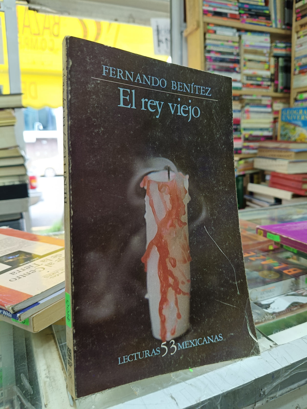 EL REY VIEJO POR FERNANDO BENITEZ USADO NOVELA JUAREZ 515