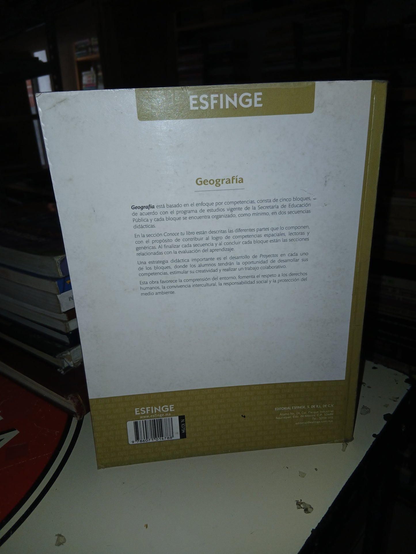 GEOGRAFÍA POR BESSY ELVIA STERLING PÉREZ Y EDUARDO VILLANUEVA HERRERA USADO GEOGRAFÍA LITERARIO 207