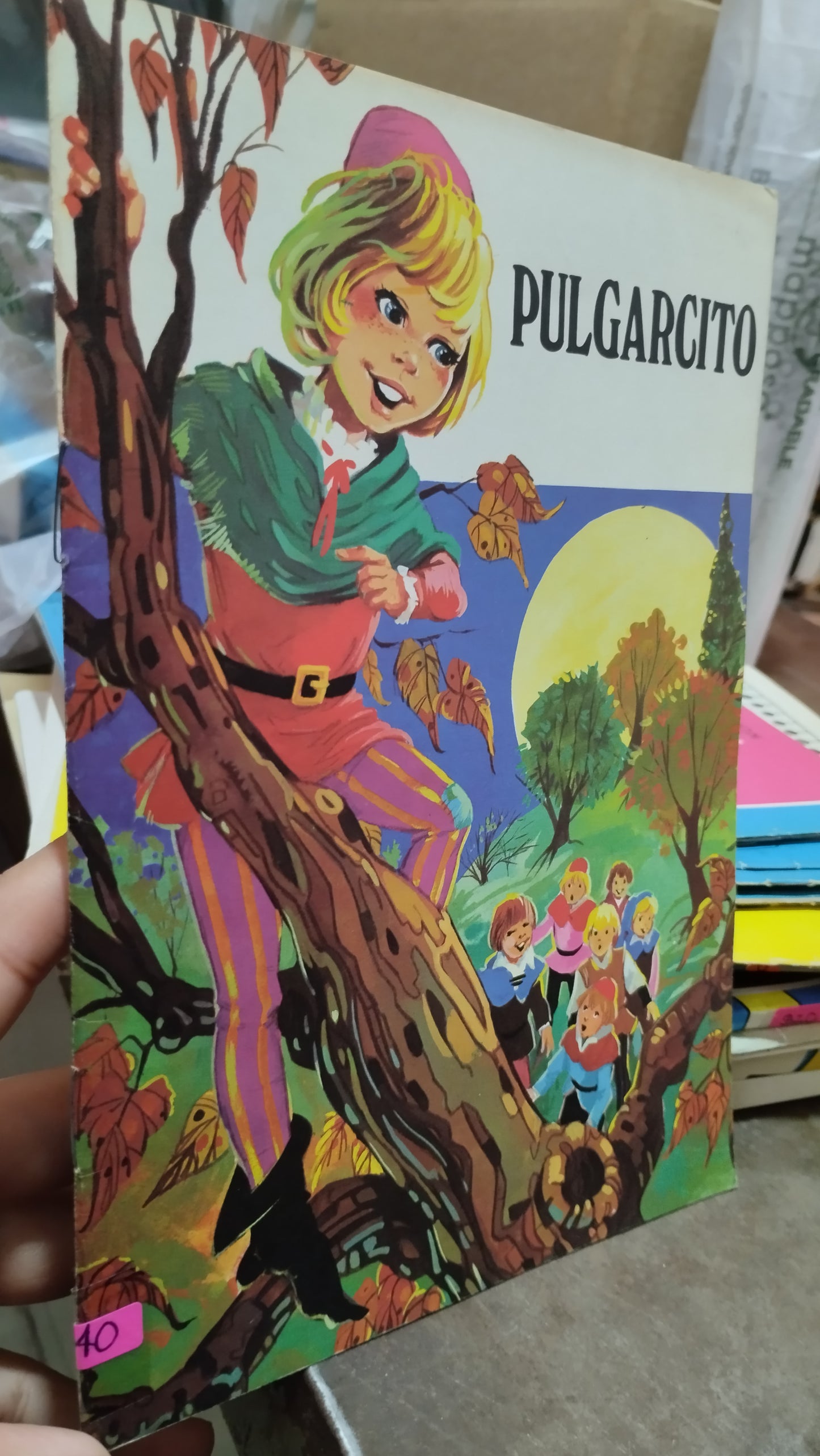 PULGARCITO POR EDITORIAL LUZARRA LIBRO USADO INFANTIL ALDAMA
