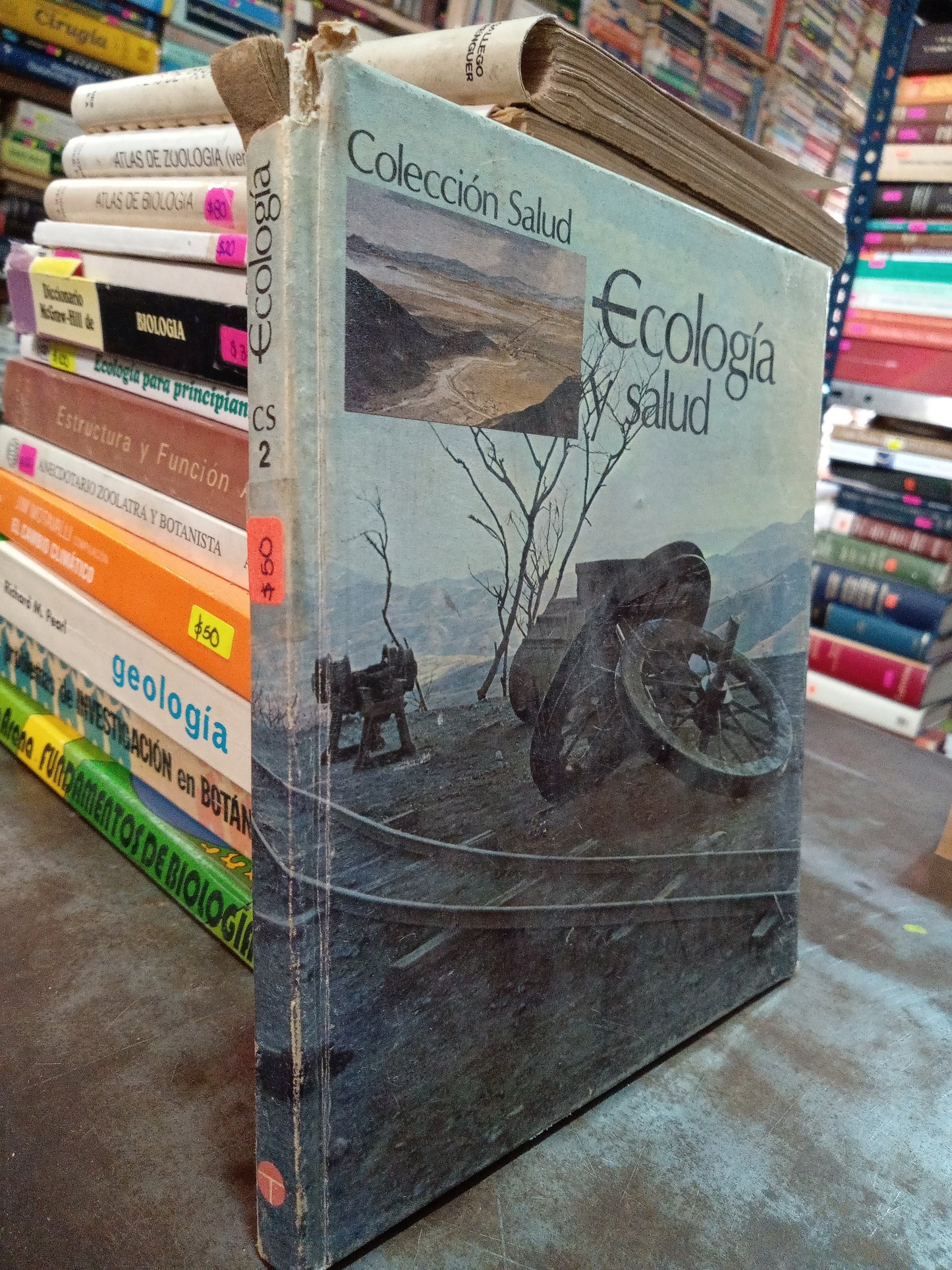 ECOLOGIA Y SALUD POR COLECCION SALUD USADO BIOLOGIA ALDAMA