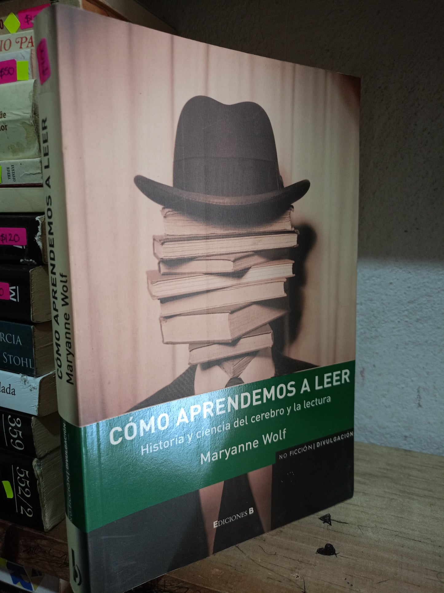 COMO APRENDEMOS A LEER POR MARYANNE WOLF USADO NOVELA LITERARIO 305
