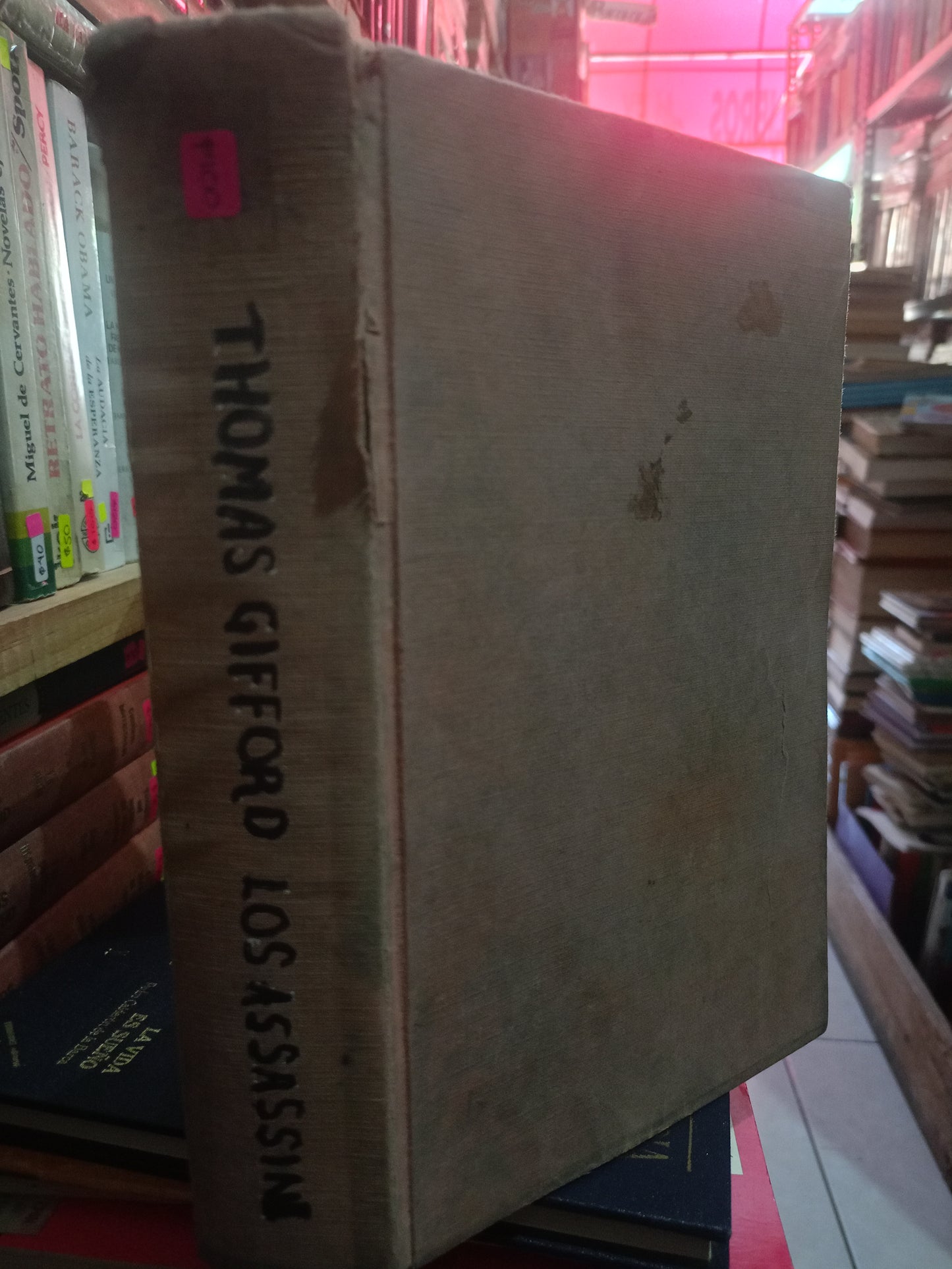 LOS ASSASSINI POR THOMAS GIFFORD USADO NOVELA LITERARIO 305