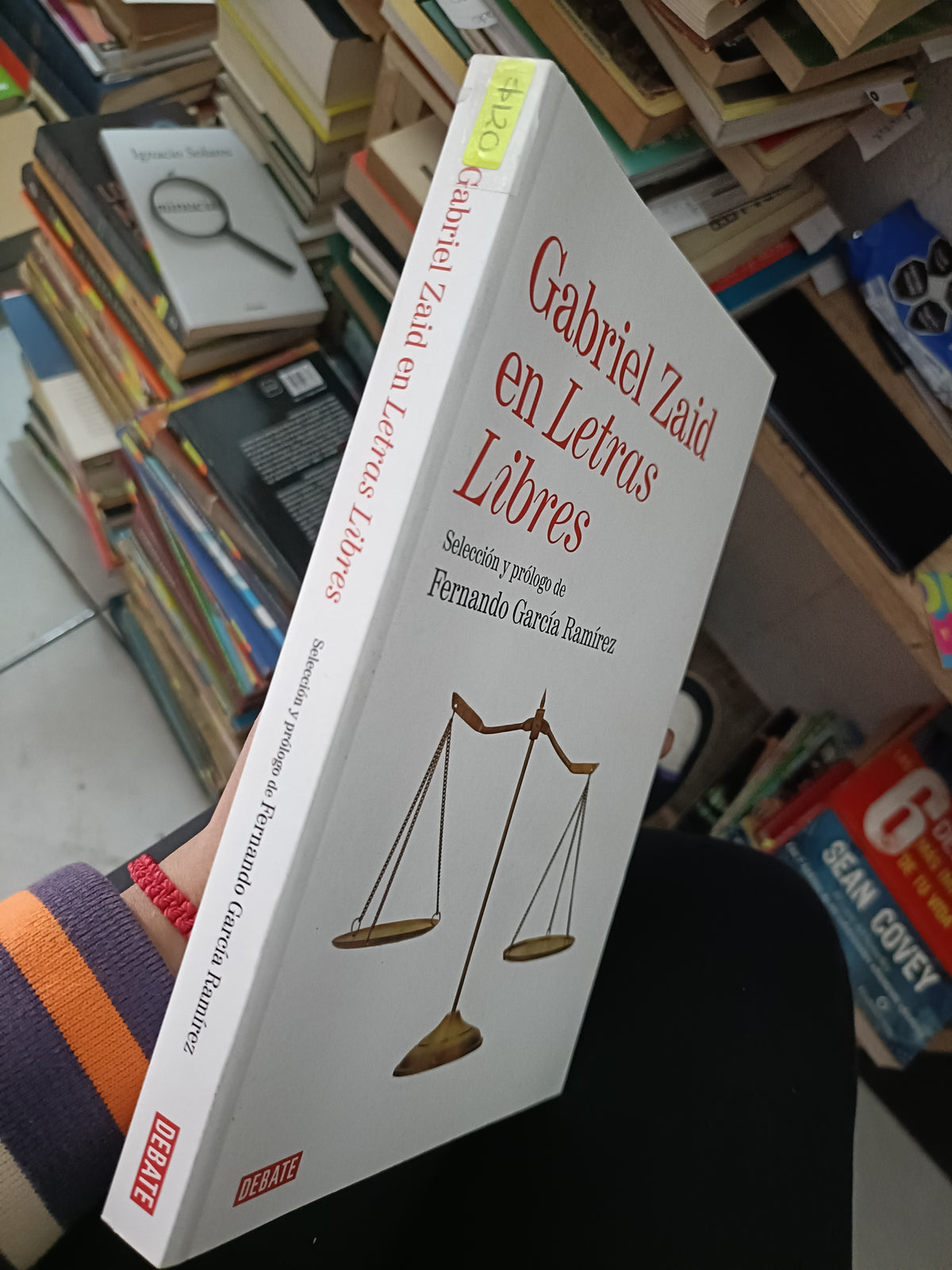 GABRIEL ZAID EN LETRAS LIBRES PIR FERNANDO GARCÍA RAMIREZ USADO NOVELA LOTERARIO 305
