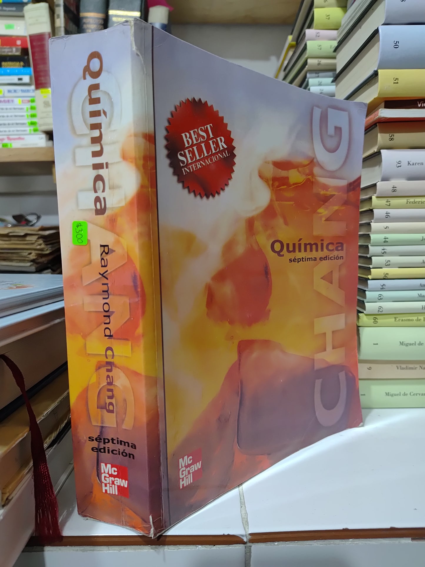 QUIMICA SEPTIMA EDICION POR RAYMOND CHANG USADO QUIMICA JUAREZ 507