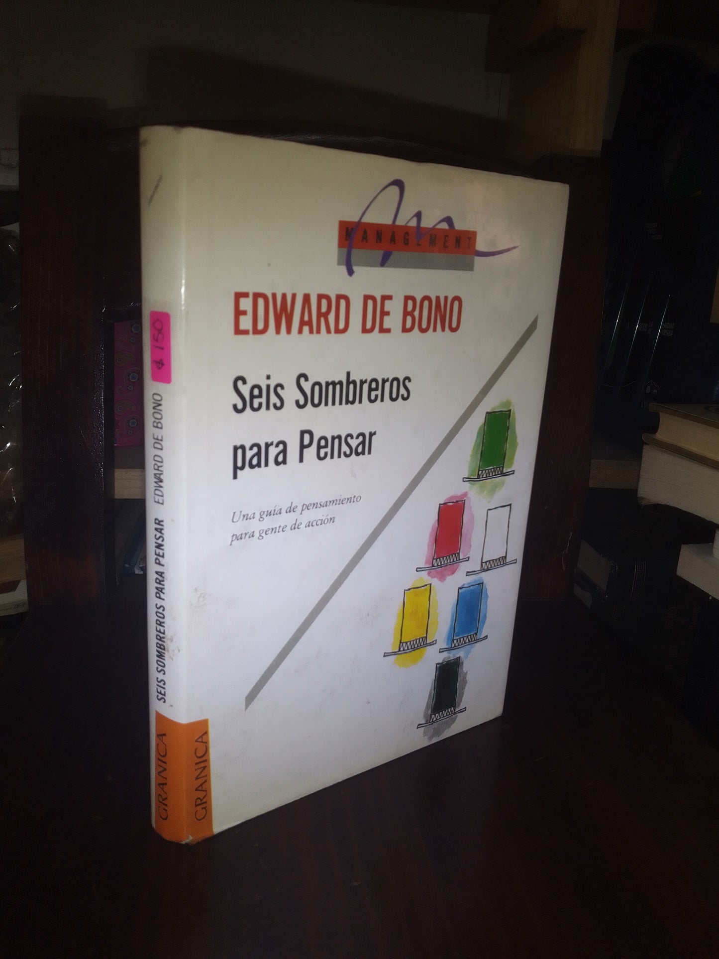 SEIS SOMBREROS PARA PENSAR POR EDWARD DE BONO USADO SOCIOLOGÍA LITERARIO 207