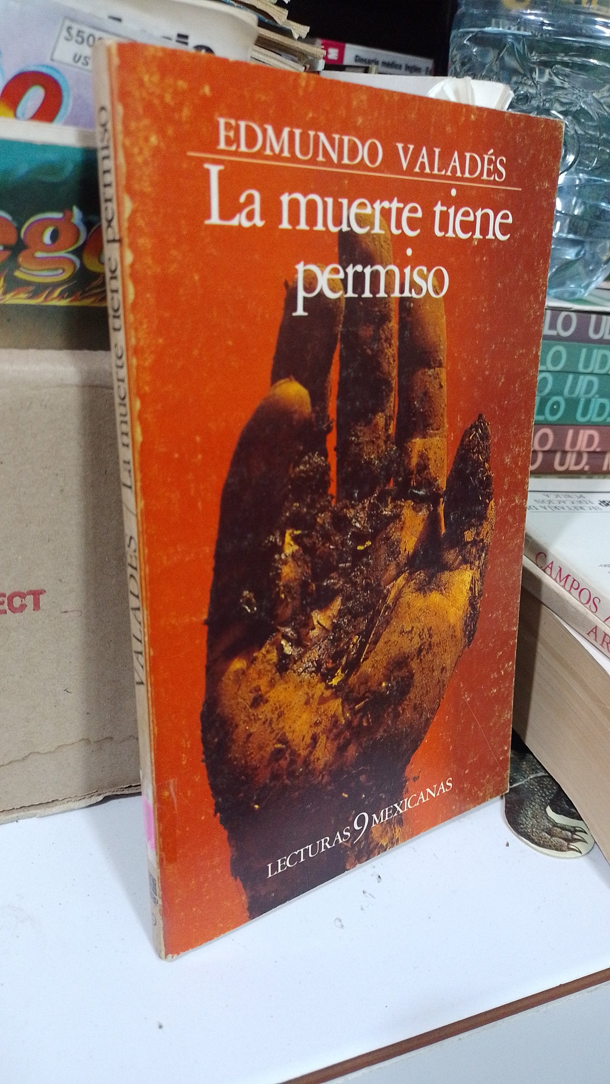 LA MUERTE TIENE PERMISO POR EDMUNDO VALADEZ USADO NOVELA JUAREZ 515