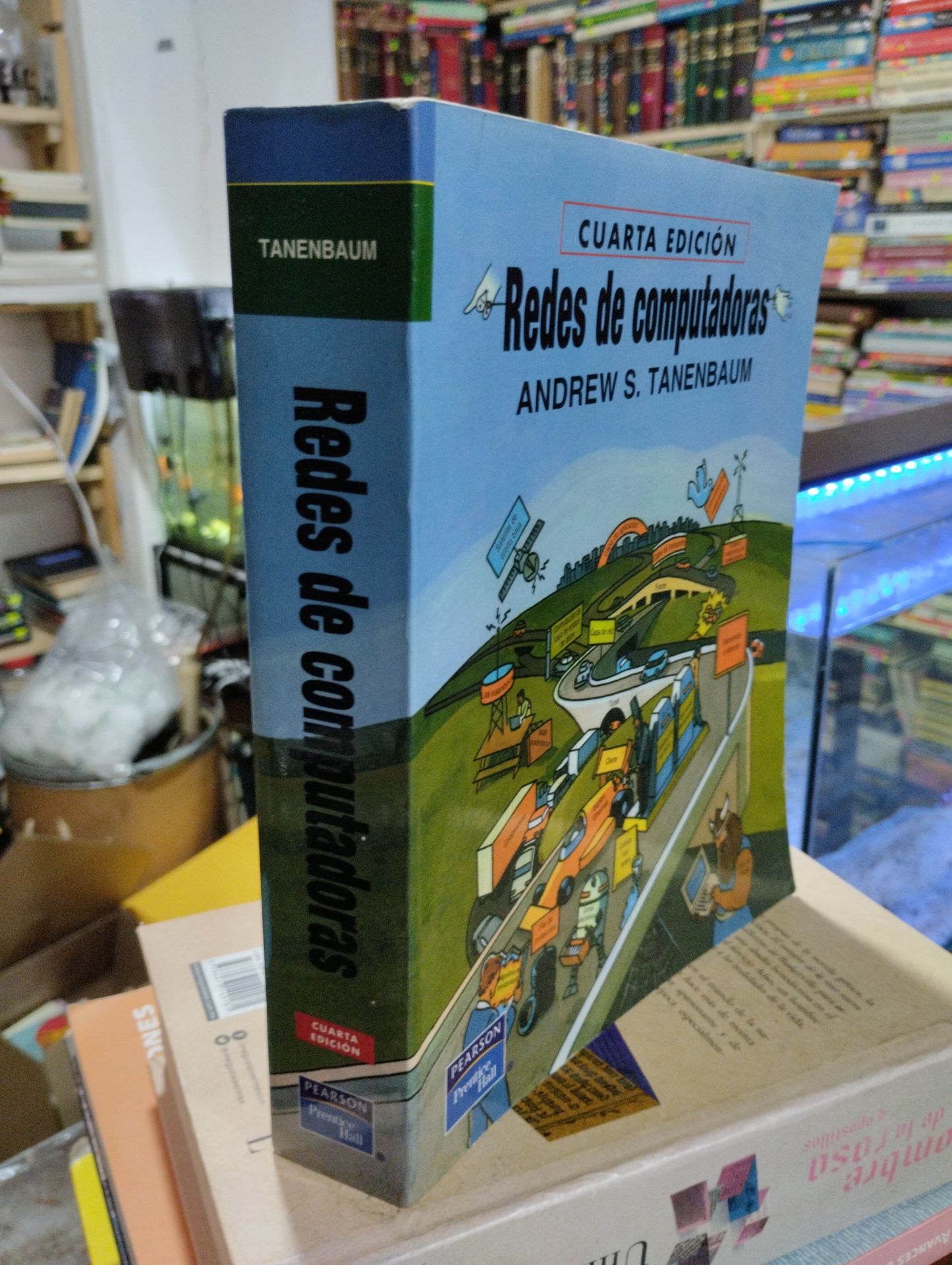 REDES DE COMPUTADORAS POR ANDREW S. TANENBAUM USADO COMPUTACION ALDAMA