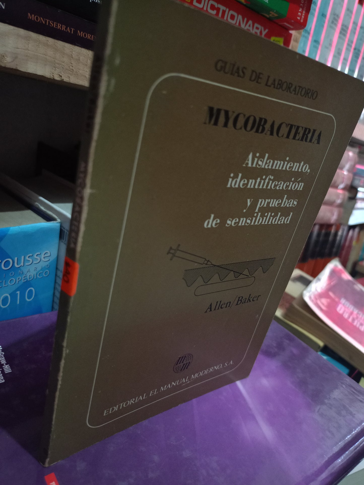 MYCOBACTERIA POR ALLEN USADO CIENCIA LITERARIO 305