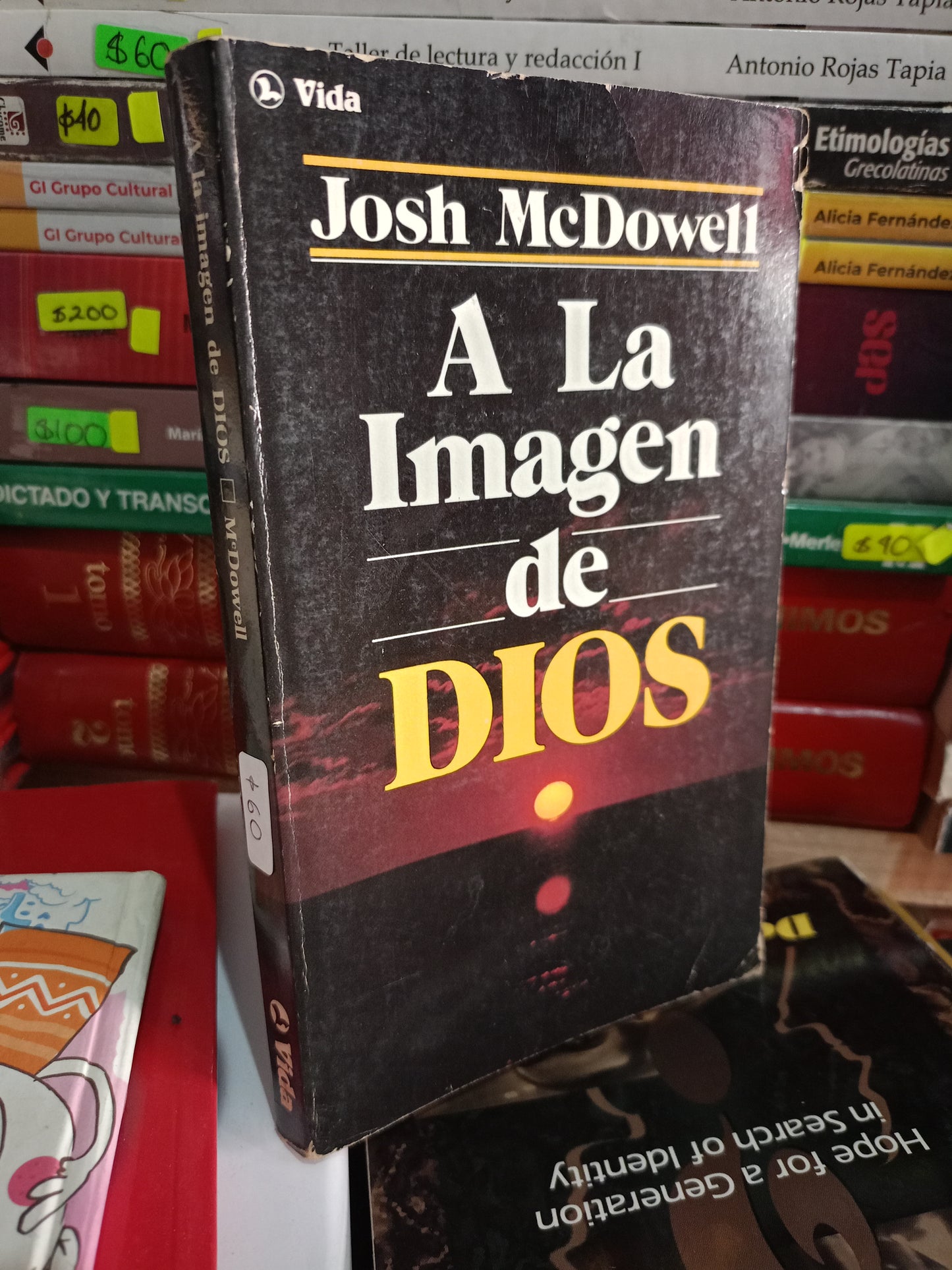 A LA IMAGEN DE DIOS POR JOSH MCDOWELL USADO RELIGIÓN LITERARIO 305
