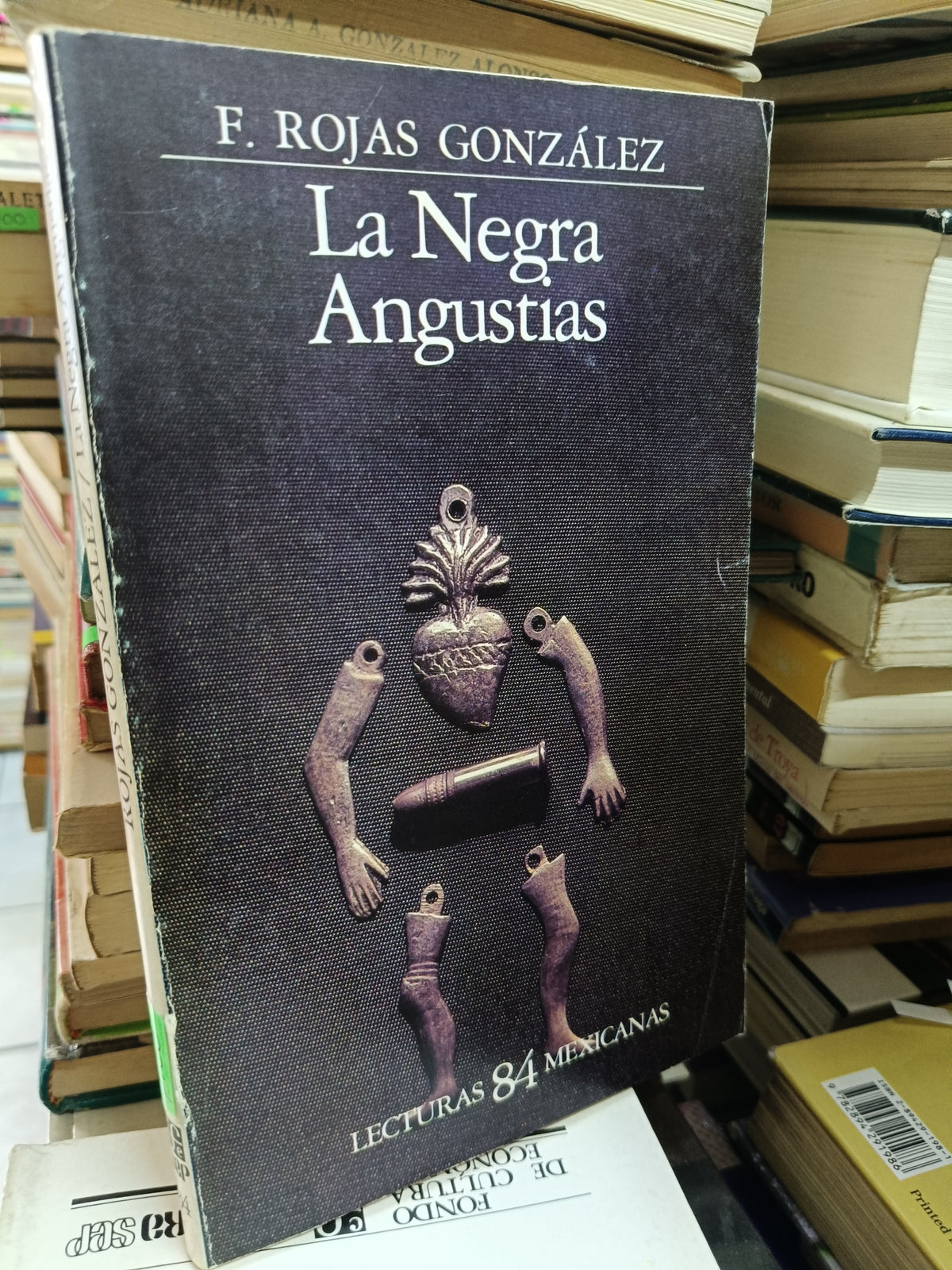 LA NEGRA ANGUSTIAS POR F. ROJAS GONZALEZ USADO NOVELA JUAREZ 515
