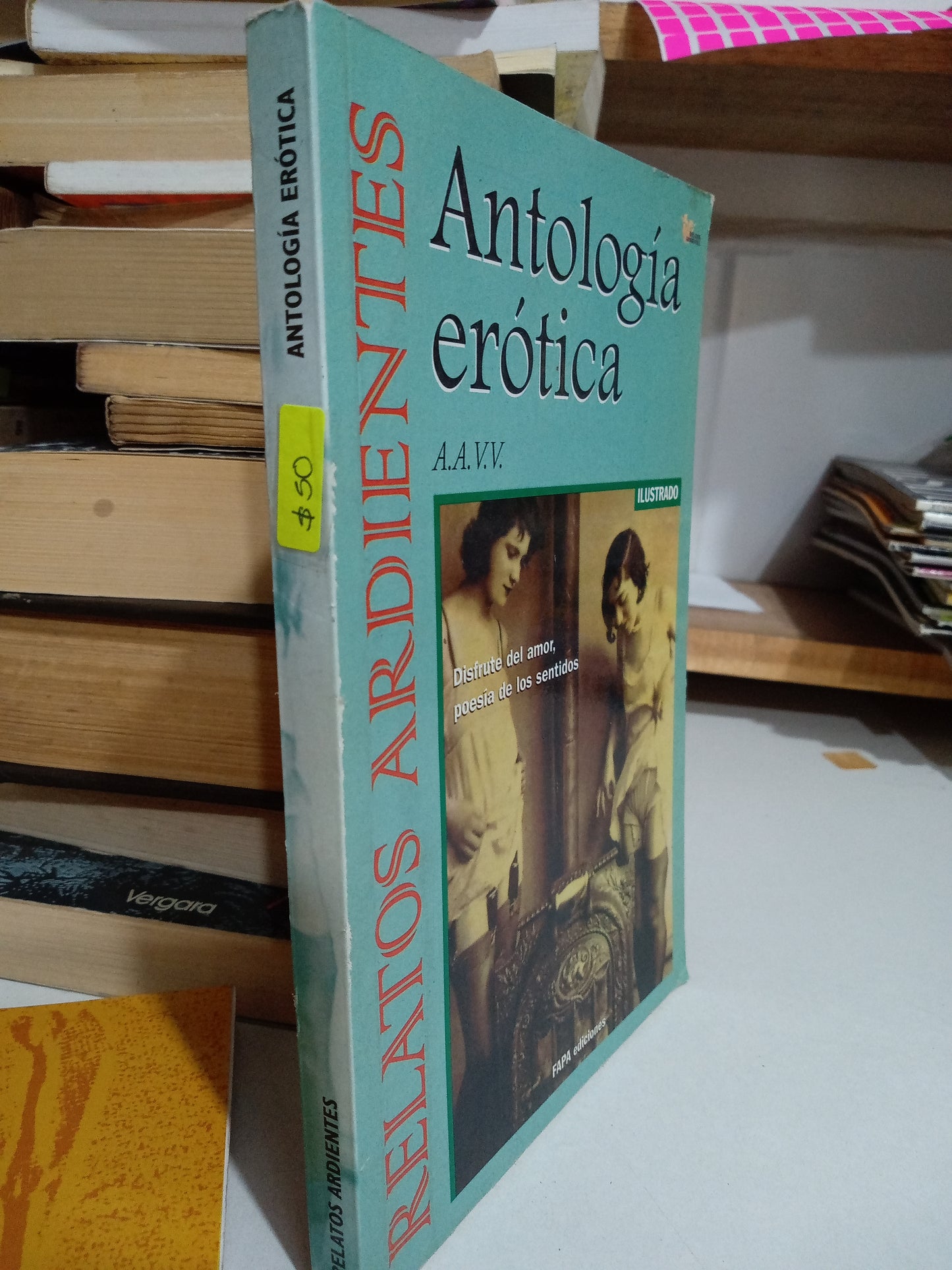ANTOLOGIA EROTICA POR A A V V USADO POESIA JUAREZ