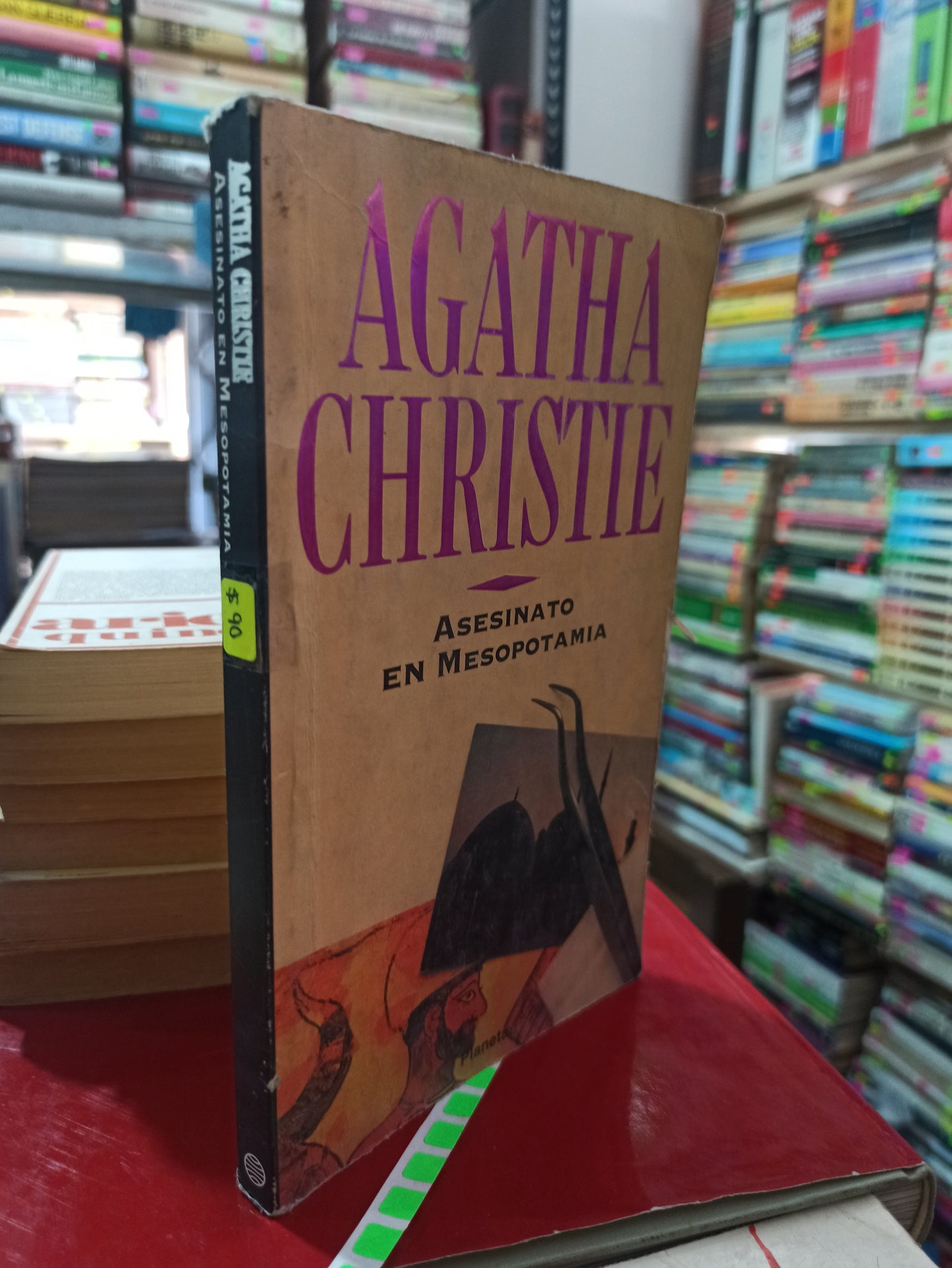 ASESINATO EN MESOPOTAMIA POR AGATHA CHRISTIE USADO NOVELAS ALDAMA