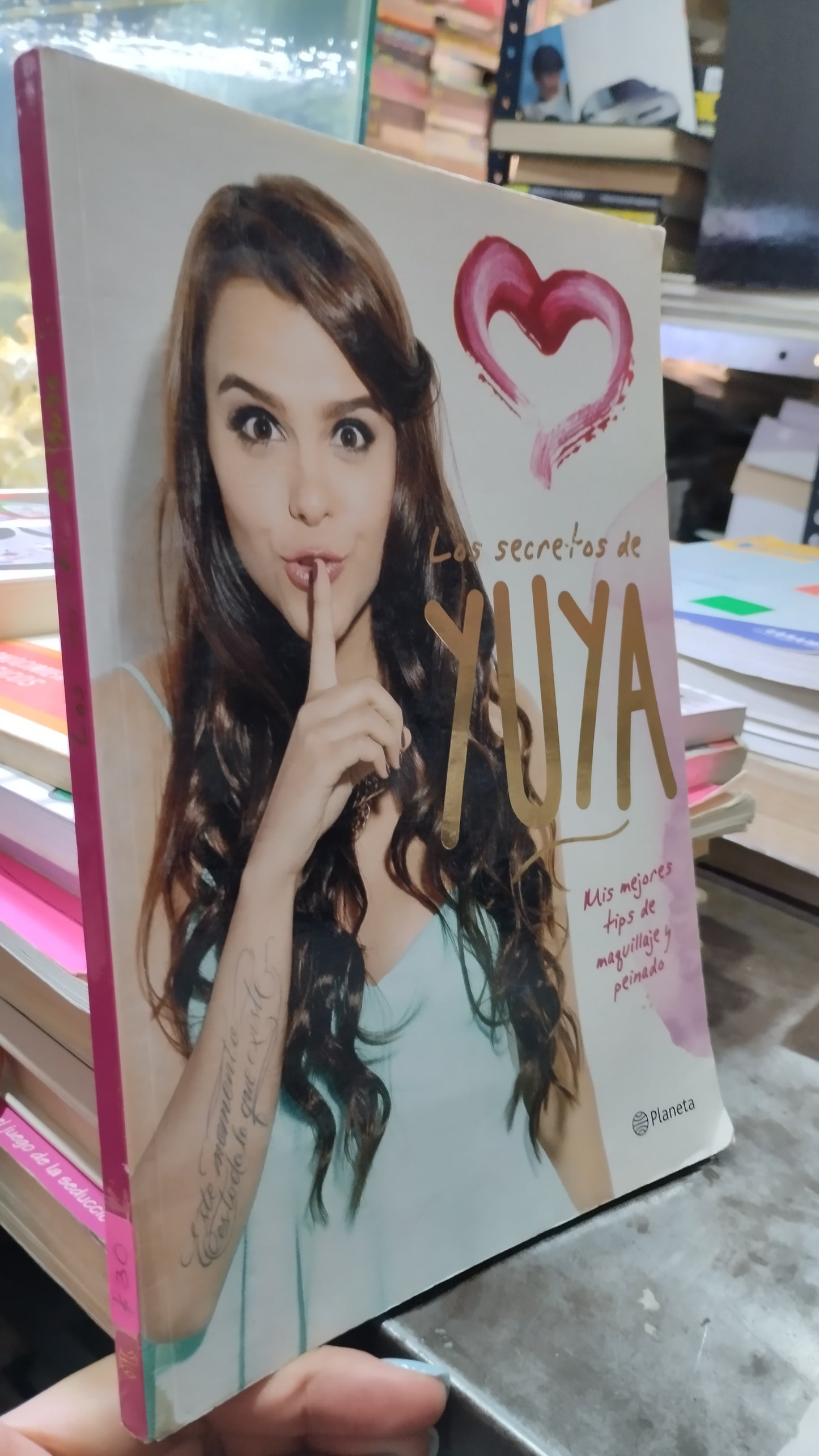 LOS SECRETOS DE YUYA LIBRO USADO SUPERACION PERSONAL ALDAMA