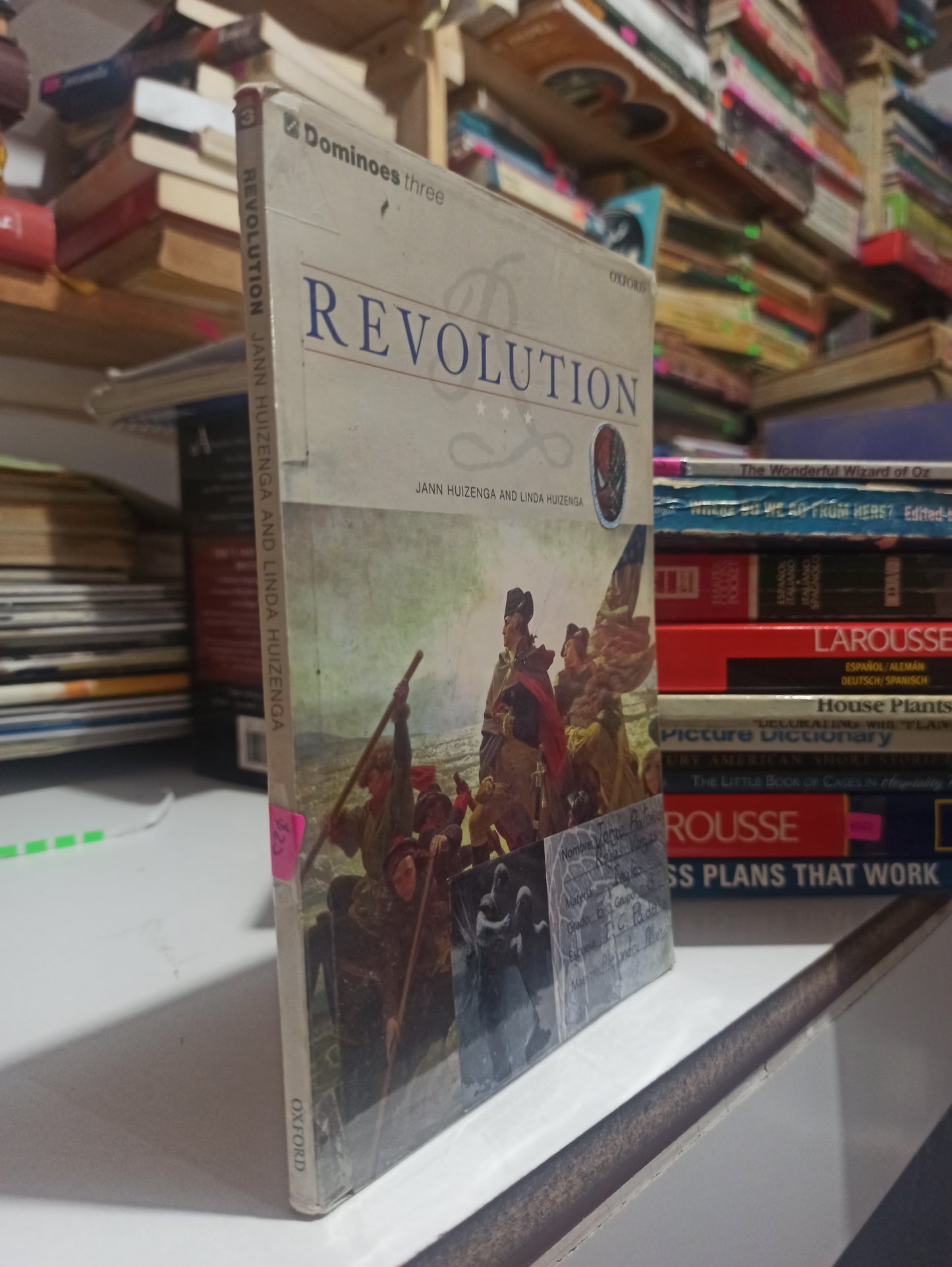 REVOLUTION POR JANN HUIZENGA USADO IDIOMAS JUÁREZ