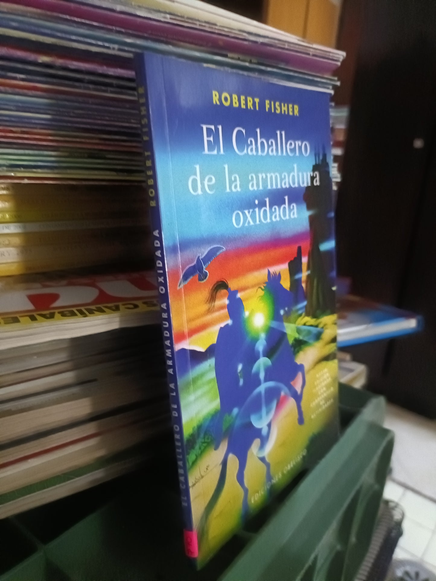 EL CABALLERO DE LA ARMADURA OXIDADA POR ROBERT FISHER USADO SUPERACION PERSONAL JUAREZ 515