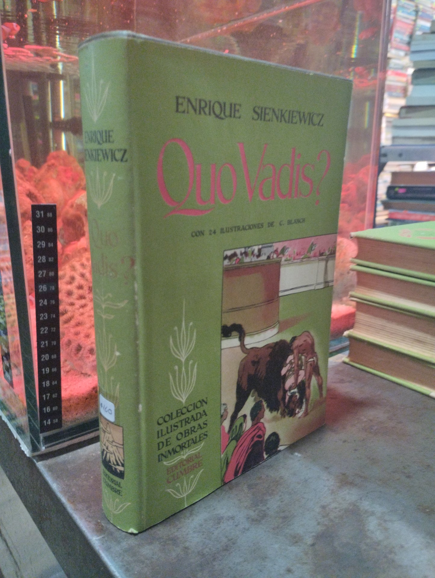 QUO VADIS POR ENRIQUE SIENKIEWICZ USADO NOVELAS ALDAMA