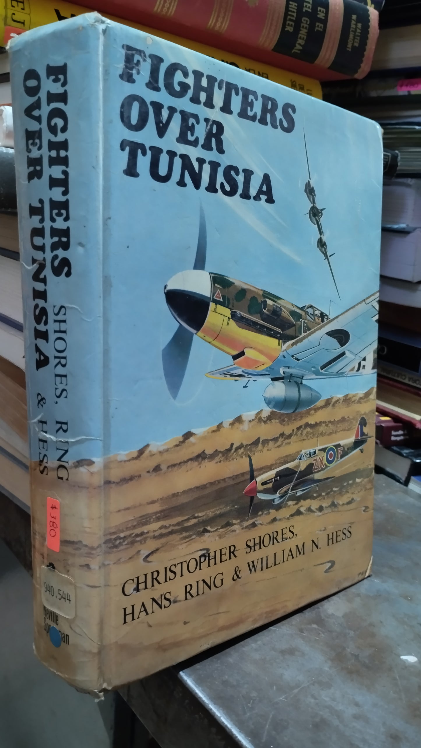 FIGHTERS OVER TUNISIA POR CHRISTOPHER SHORES LIBRO USADO HISTORIA ALDAMA
