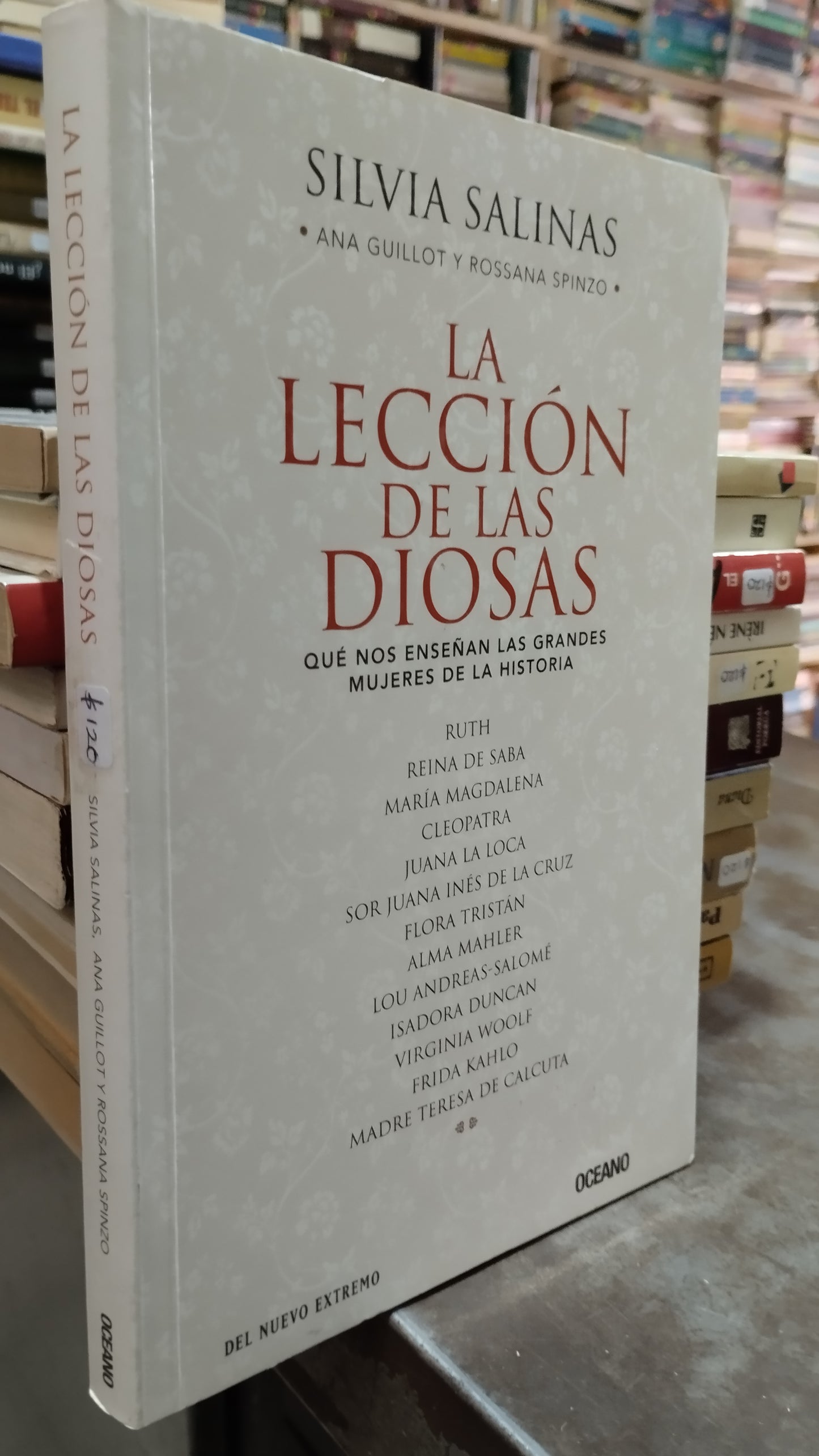 LA LECCION DE LAS DIOSES POR SILVIA SALINAS LIBRO USADO NOVELAS ALDAMA