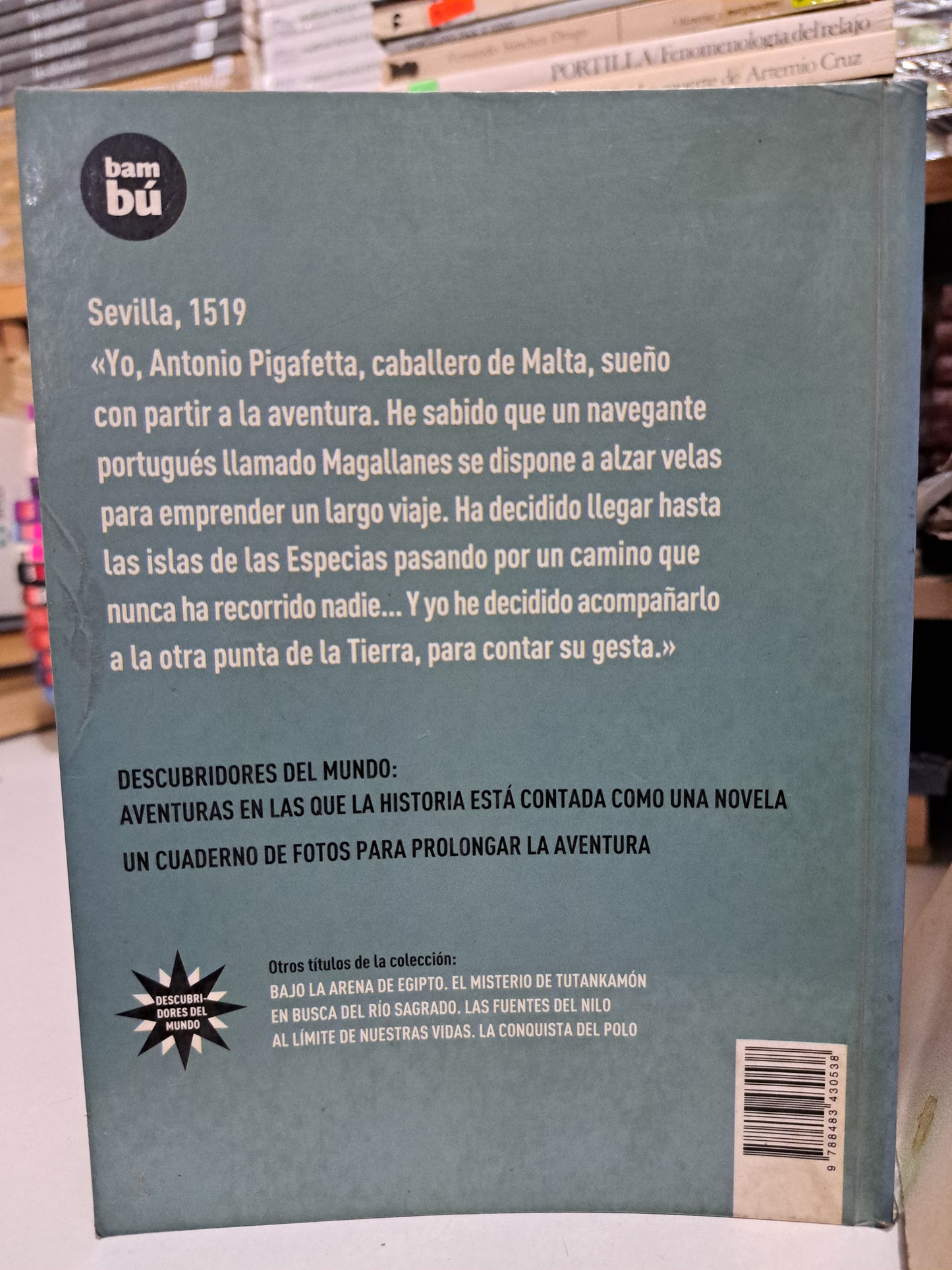 EN LA OTRA PUNTA DE LA TIERRA LA VUELTA AL MUNDO DE MAGALLANES PHILIPPE NESSMANN USADO NOVELA JUÁREZ