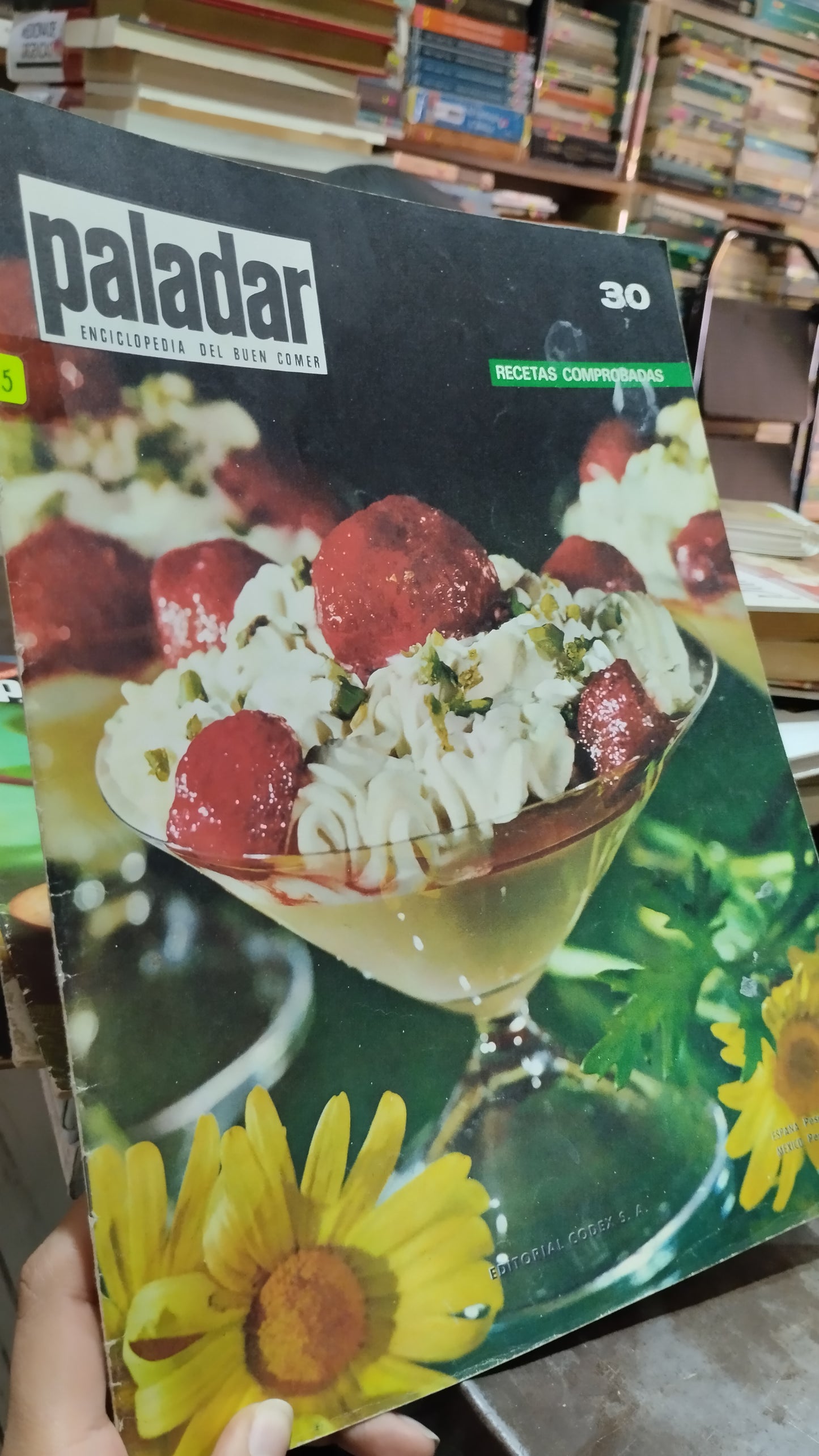 PALADAR RECETAS COMPROBADAS 30 LIBRO USADO COCINA ALDAMA