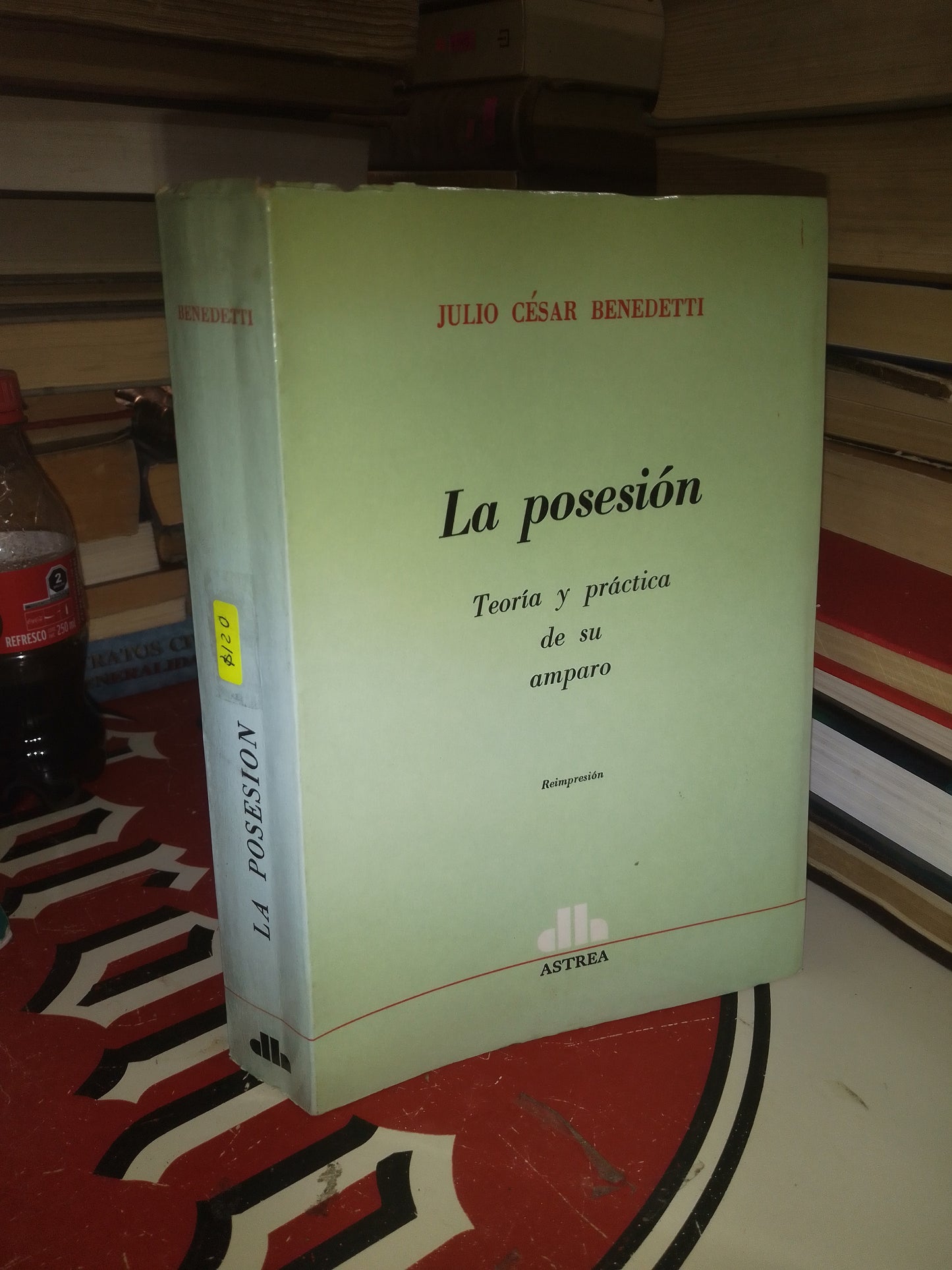 LA POSESIÓN POR JULIO CÉSAR BENEDETTI USADO DERECHO LITERARIO 207