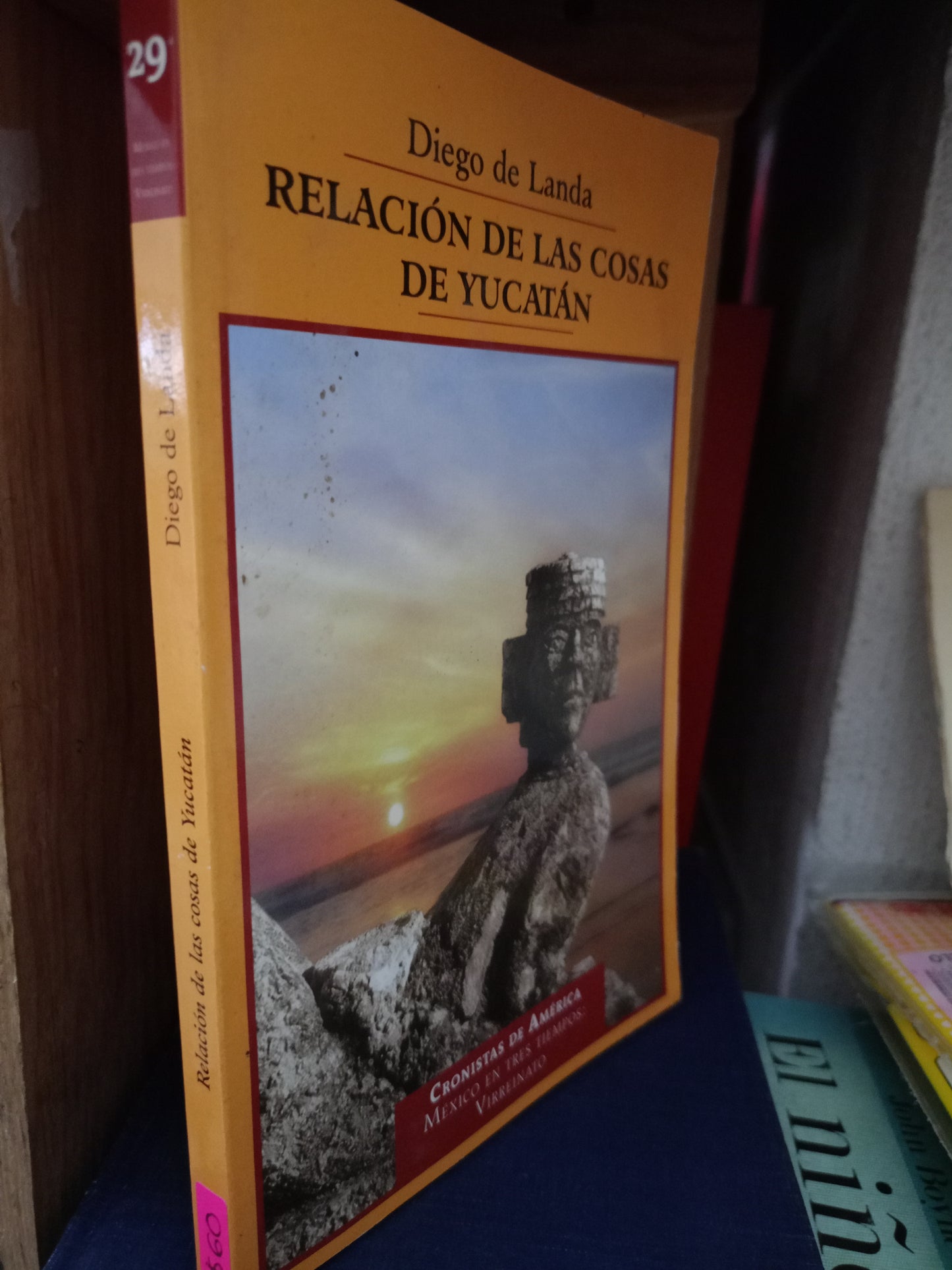 RELACION DE LAS COSAS DE YUCATAN DIEGO DE LANDA USADO HISTORIA LITERARIO 305