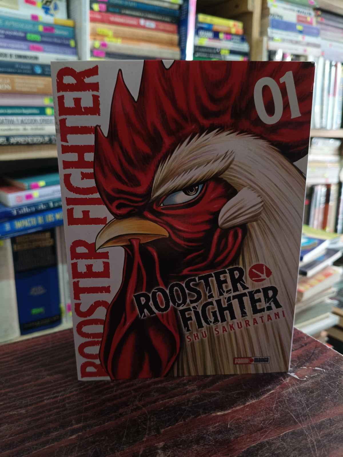 ROOSTER FIGHTER 1 SHU SAKURATANI USADO NOVELA LITERARIO 305