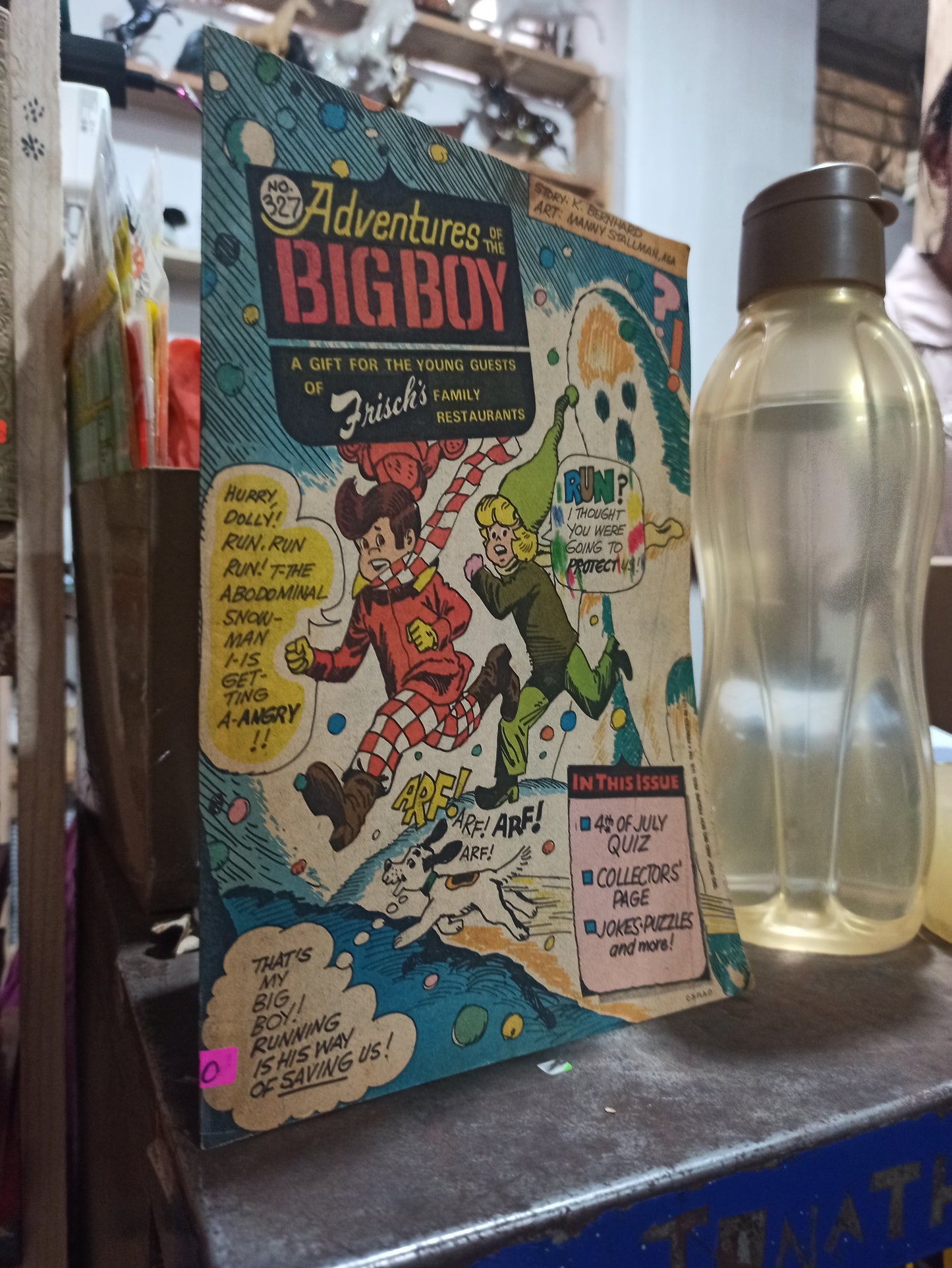 ADVENTURES OF THE BIG BOY N. 327 POR K. BERNHARD USADO INFANTILES ALDAMA