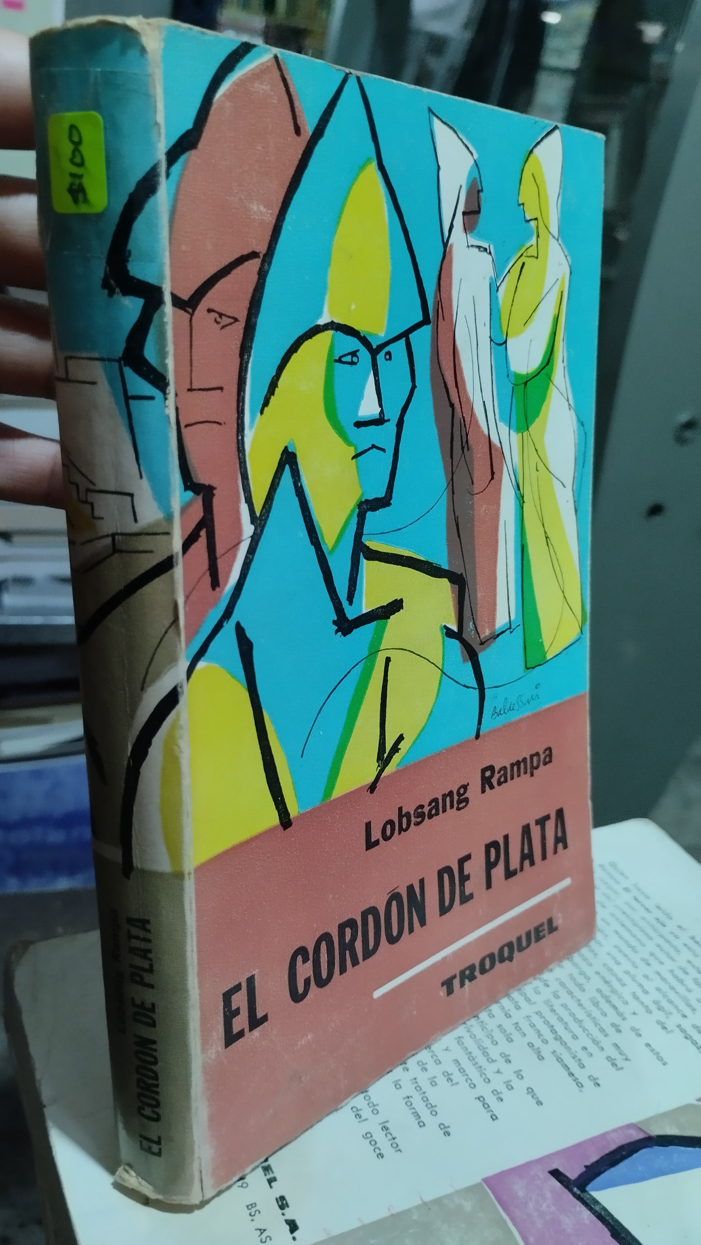 EL CORDON DE PLATA POR LOBSANG RAMPA LIBRO USADO NOVELAS ALDAMA