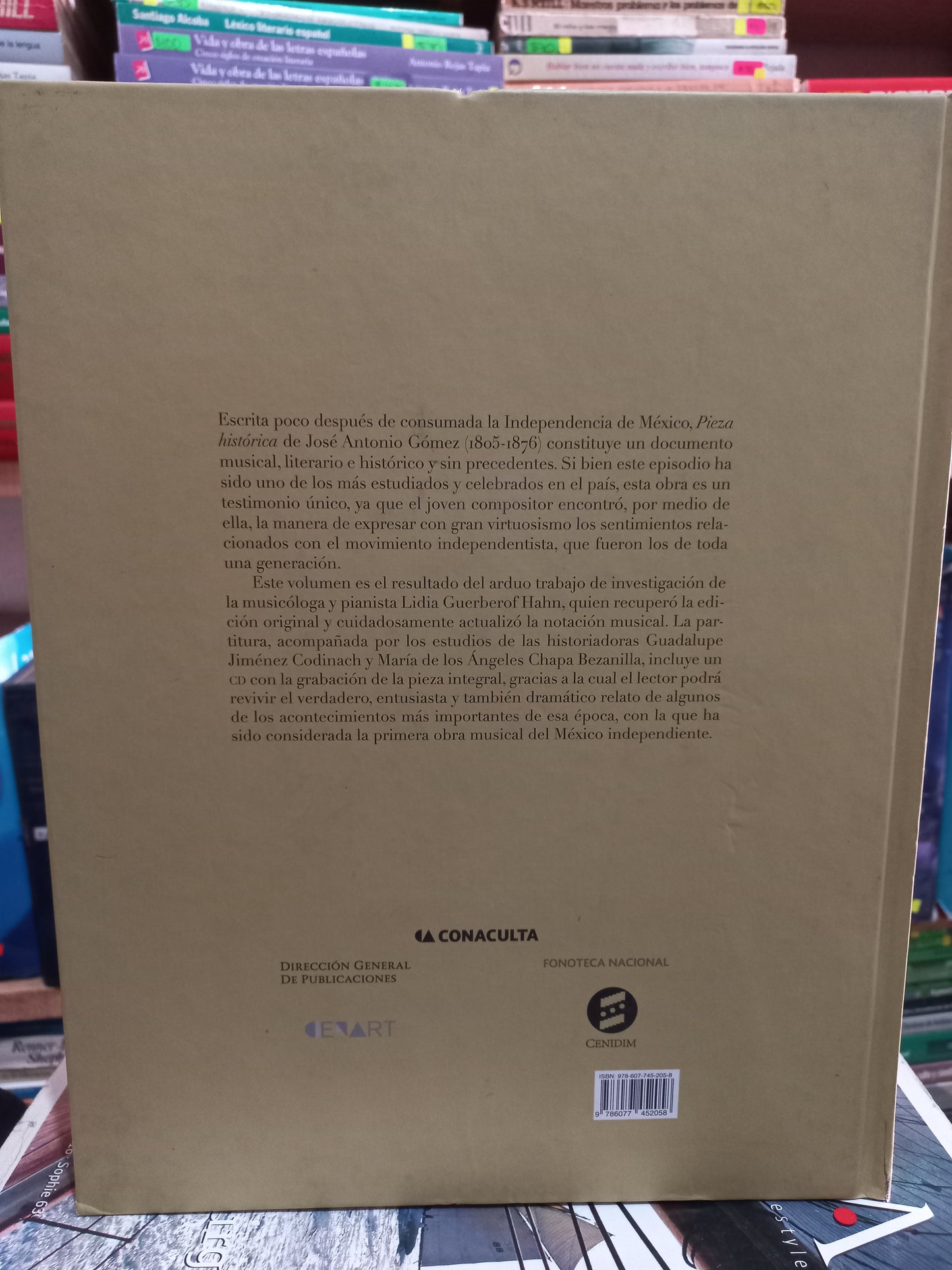 PIEZA HISTÓRICA SOBRE LA INDEPENDENCIA DE LA NACIÓN MEXICANA POR JOSÉ ANTONIO GÓMEZ USADO ARTE LITERARIO 305