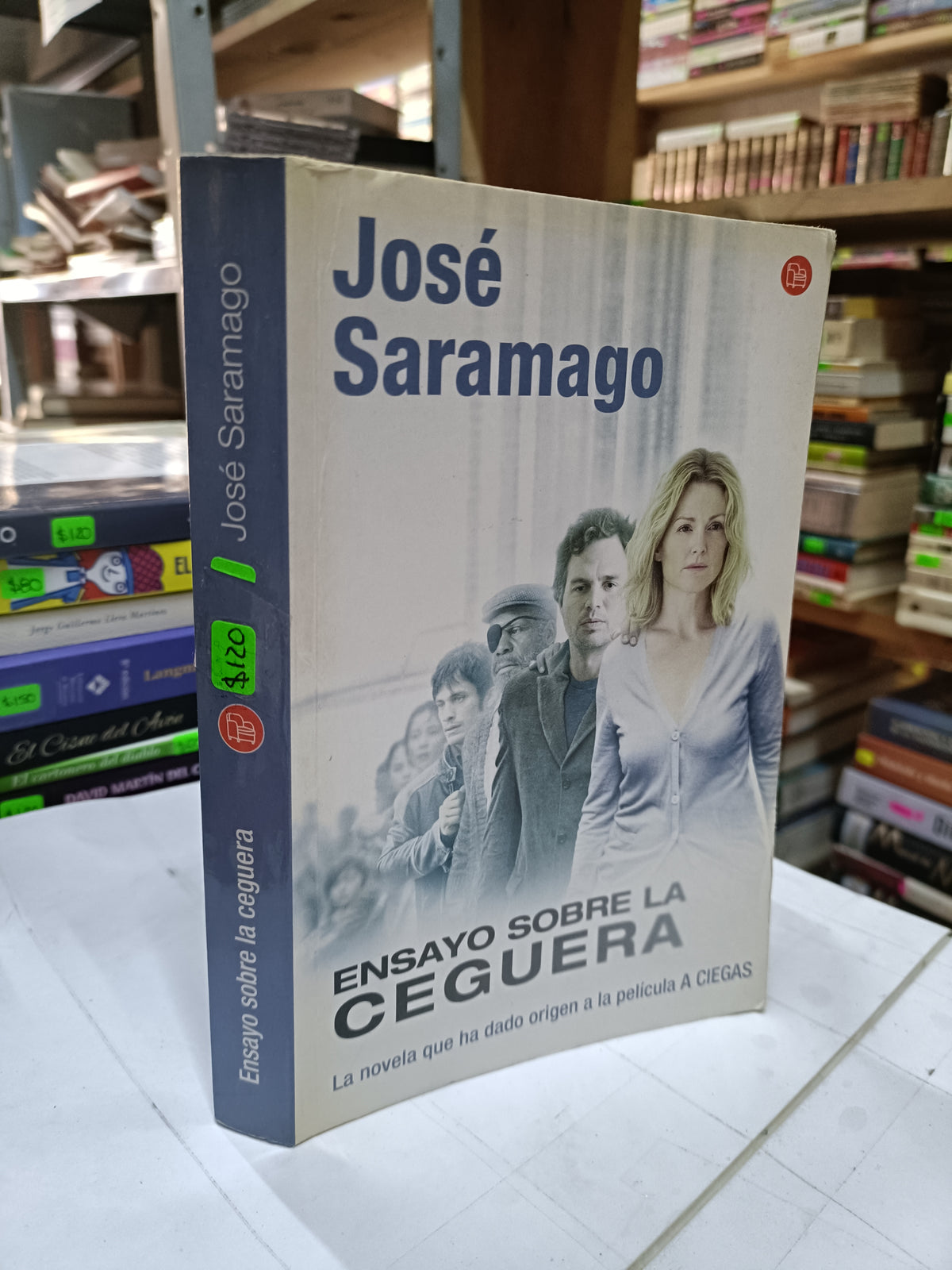 ENSAYO SOBRE LA CEGUERA POR JOSE SARAMAGO USADO NOVELA LITERARIO 207