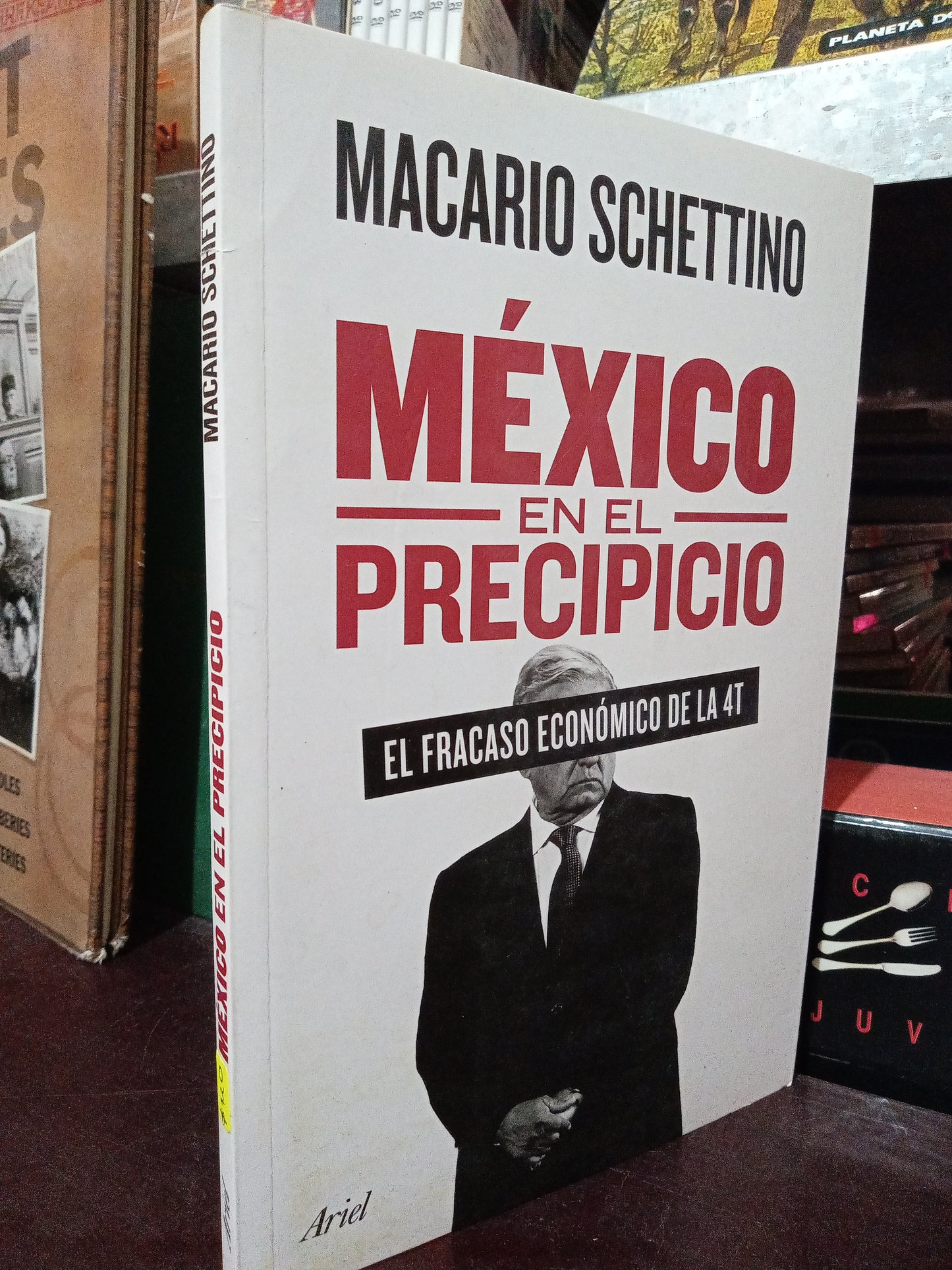 MEXICO EN EL PRECIPICIO POR MACARIO SCHETTINO USADO POLÍTICA LITERARIO 305
