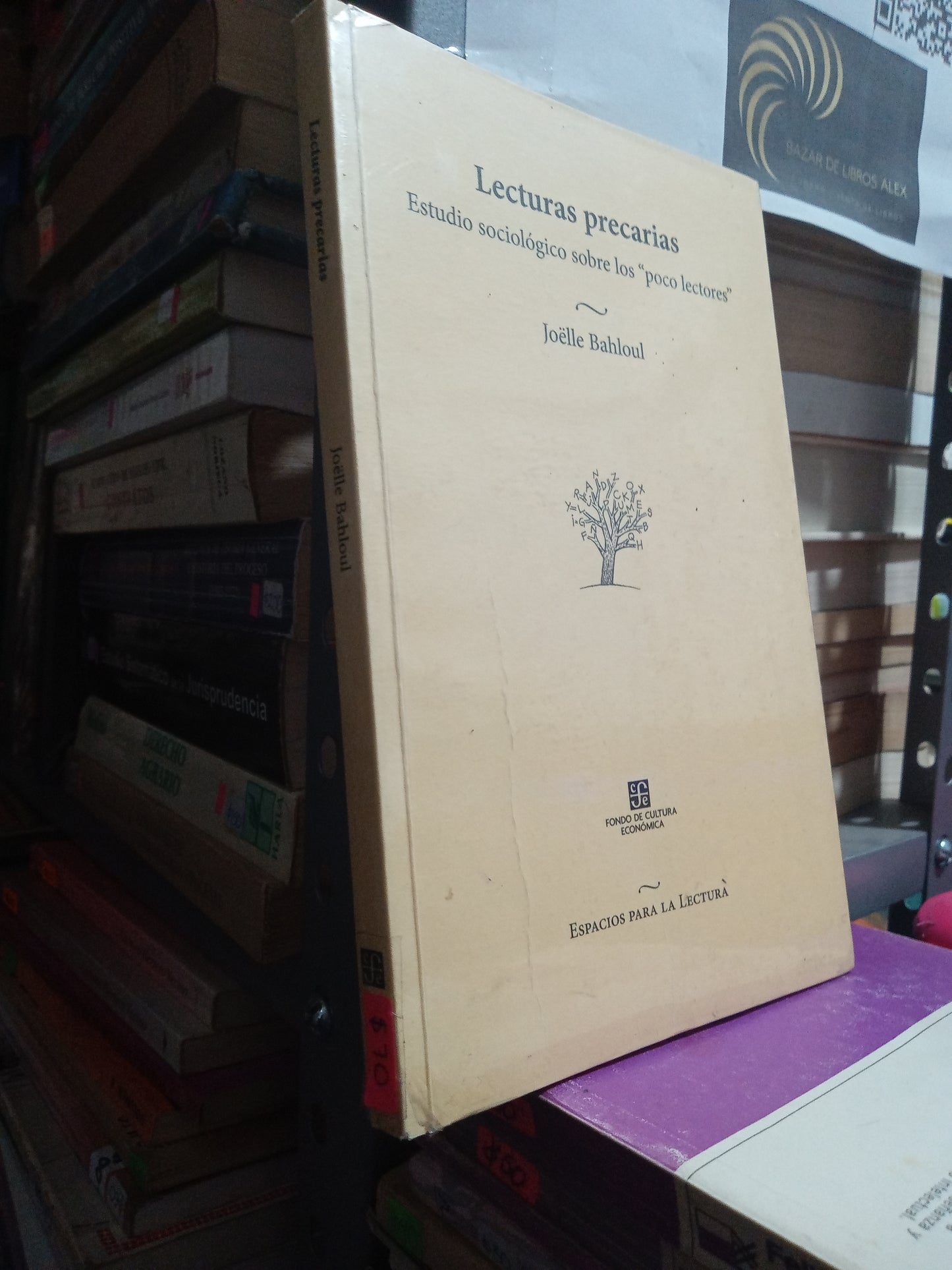 LECTURAS PRECARIAS ESTUDIO SOCIOLOGICO SOBRE LOS POCOS LECTORES POR JOELLE BAHLOUL USADO EDUCACION JUAREZ