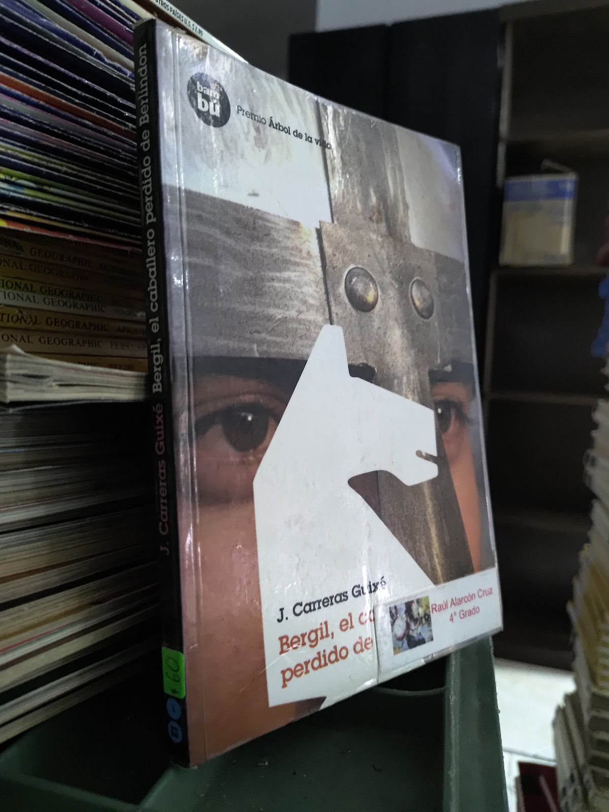 BERGIL EL CABALLERO PERDIDO DE BERLINDON POR J. CARRERAS GUIXW USADO NOVELAS JUAREZ 515