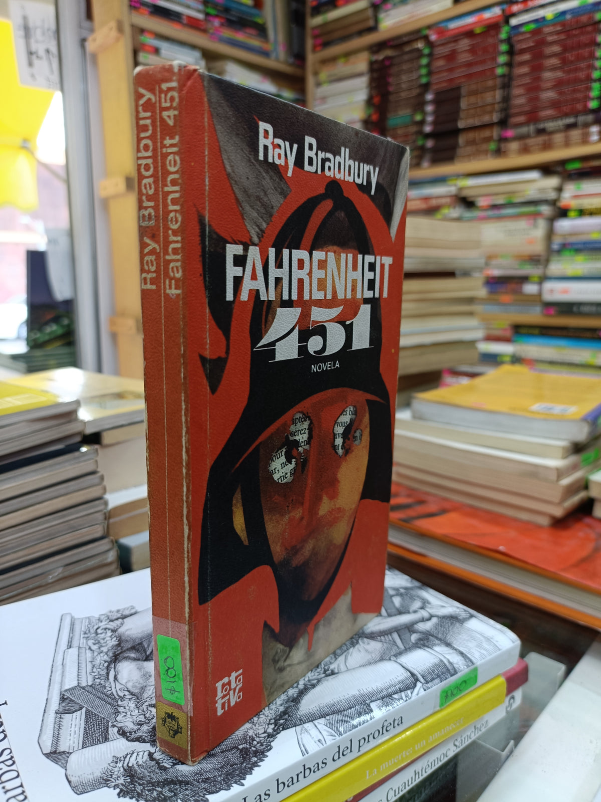 FAHRENHEIT 451 POR RST BRADBURY USADO NOVELA JUAREZ 515