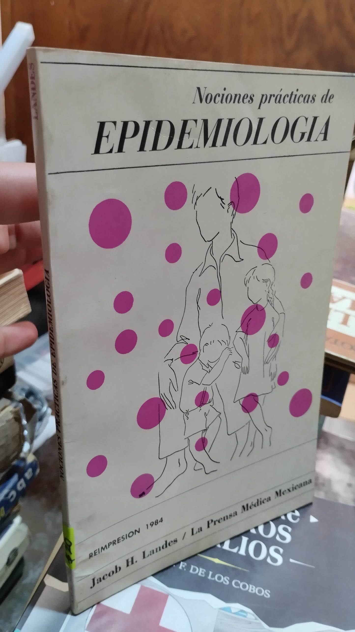 NOCIONES PRACTICAS DE EPIDEMIOLOGIA POR JACOB H LANDES LIBRO USADO SALUD ALDAMA