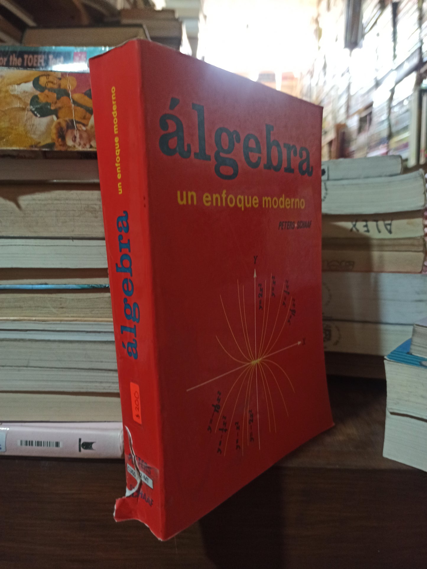 ALGEBRA UN ENFOQUE MODERNO POR MAX PETERS USADO MATEMÁTICAS ALDAMA