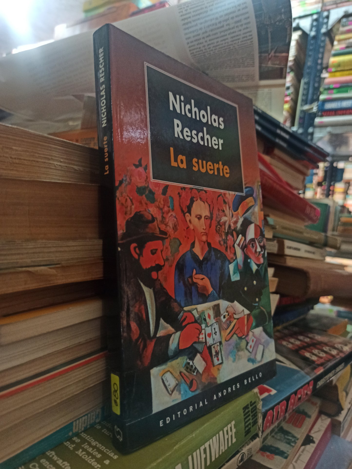 LA SUERTE POR NICHOLAS RESCHER USADO NOVELAS ALDAMA