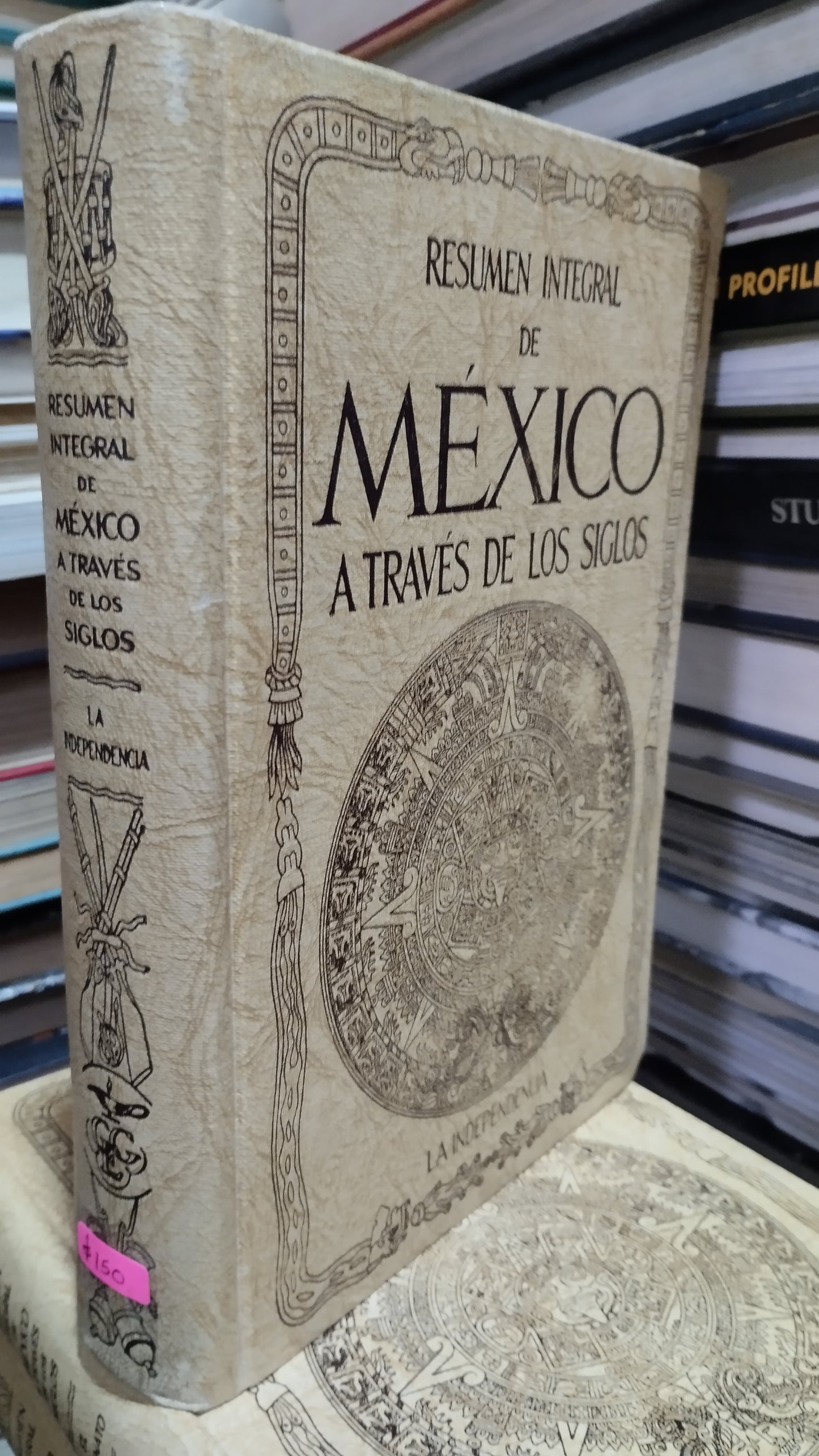 RESUMEN INTEGRAL DE MEXICO A TRAVES DE LOS SIGLOS LA INDEPENDENCIA LIBRO USADO HISTORIA ALDAMA