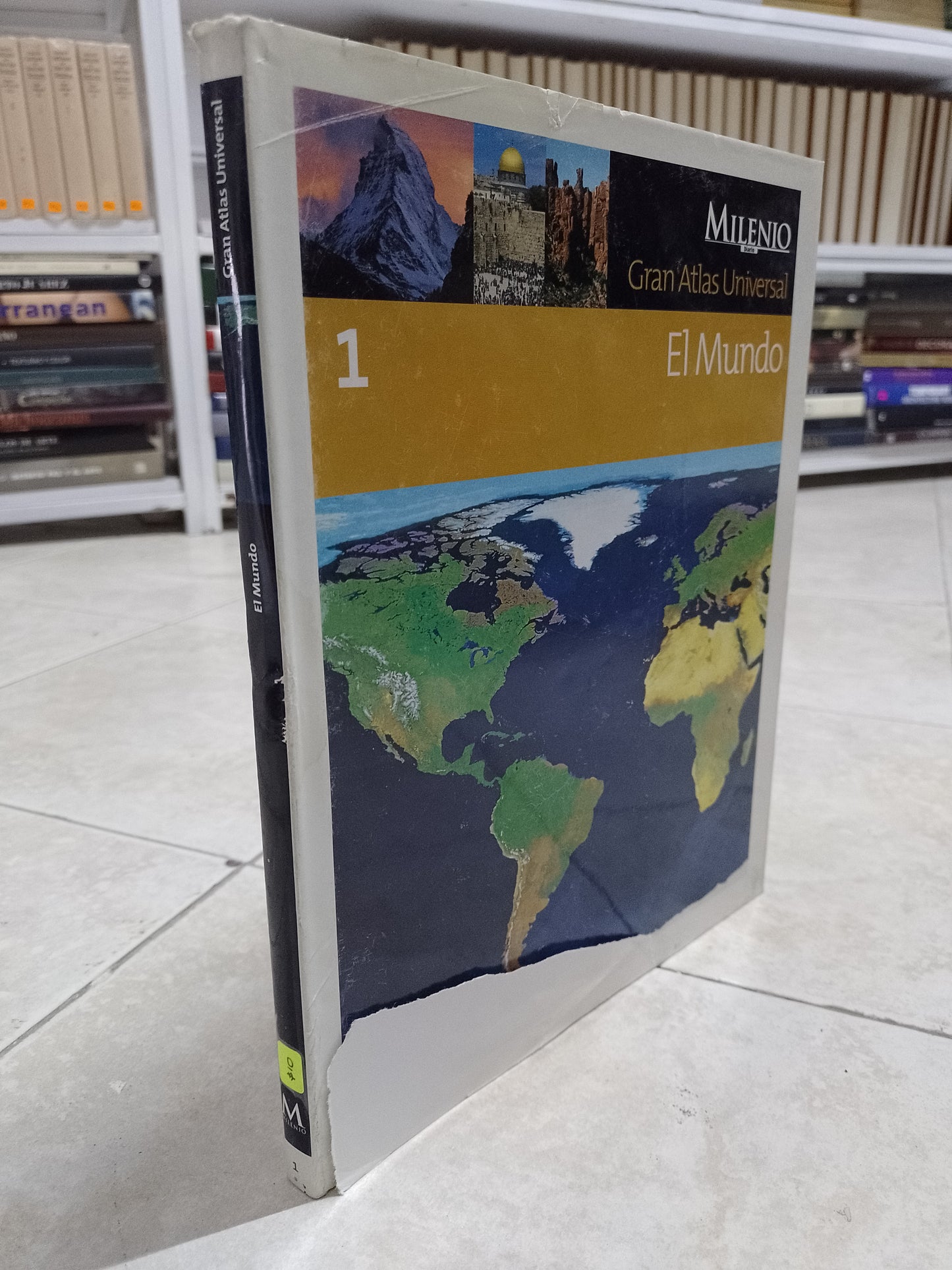 EL MUNDO 1 POR GRAN ATLAS UNIVERSAL USADO GEOGRAFIA JUAREZ 515