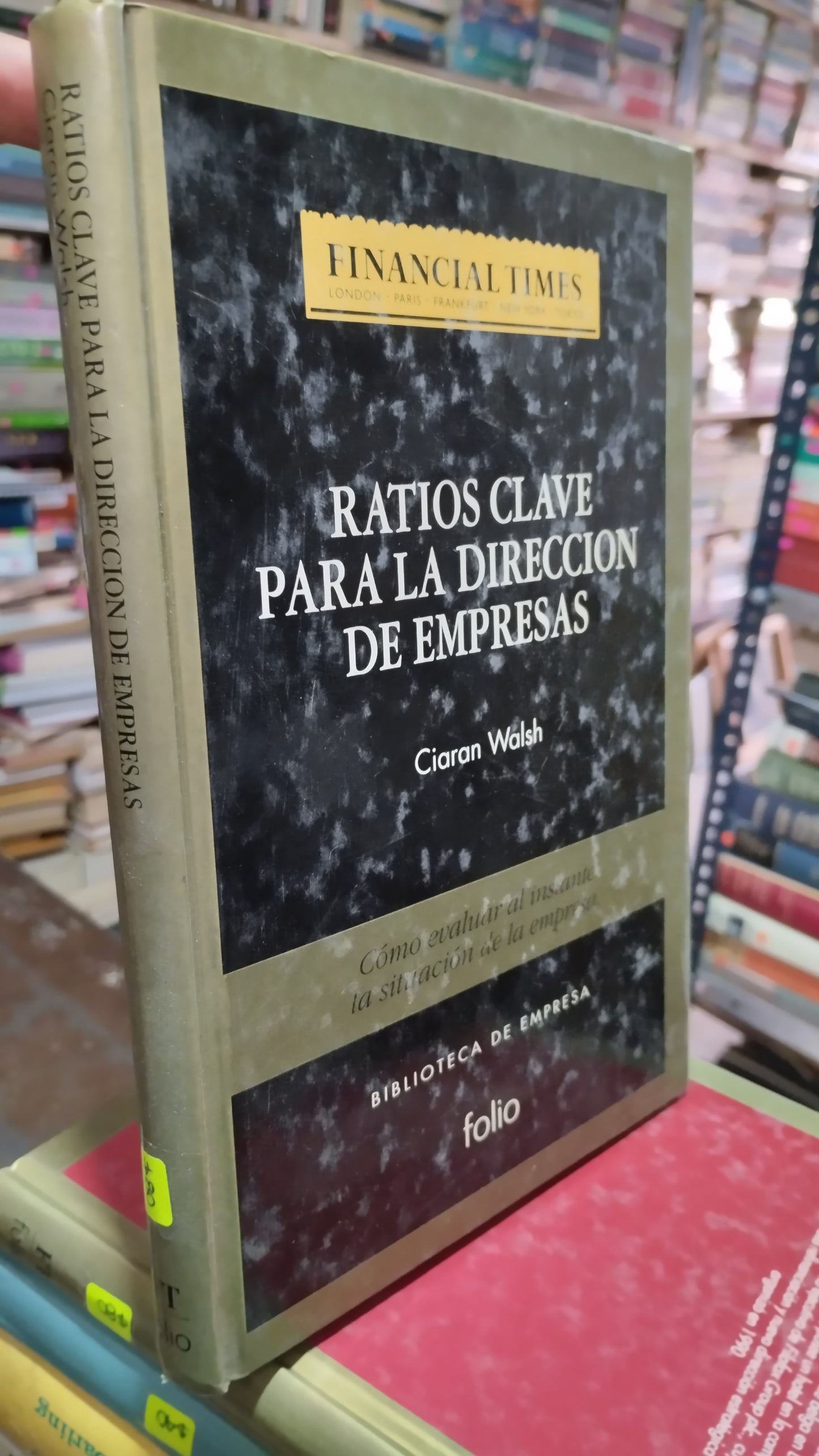 RATIOS CLAVE PARA LA DIRECCION DE EMPRESAS POR CIARAN WALSH LIBRO USADO ADMINISTRACION ALDAMA